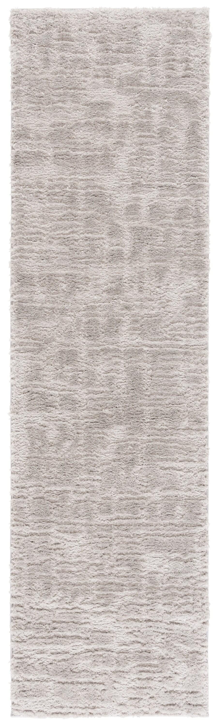 Adirondack ADR113 Machine Made Indoor Runner - Light Grey/Grey - 2'-6"x8' - Safavieh