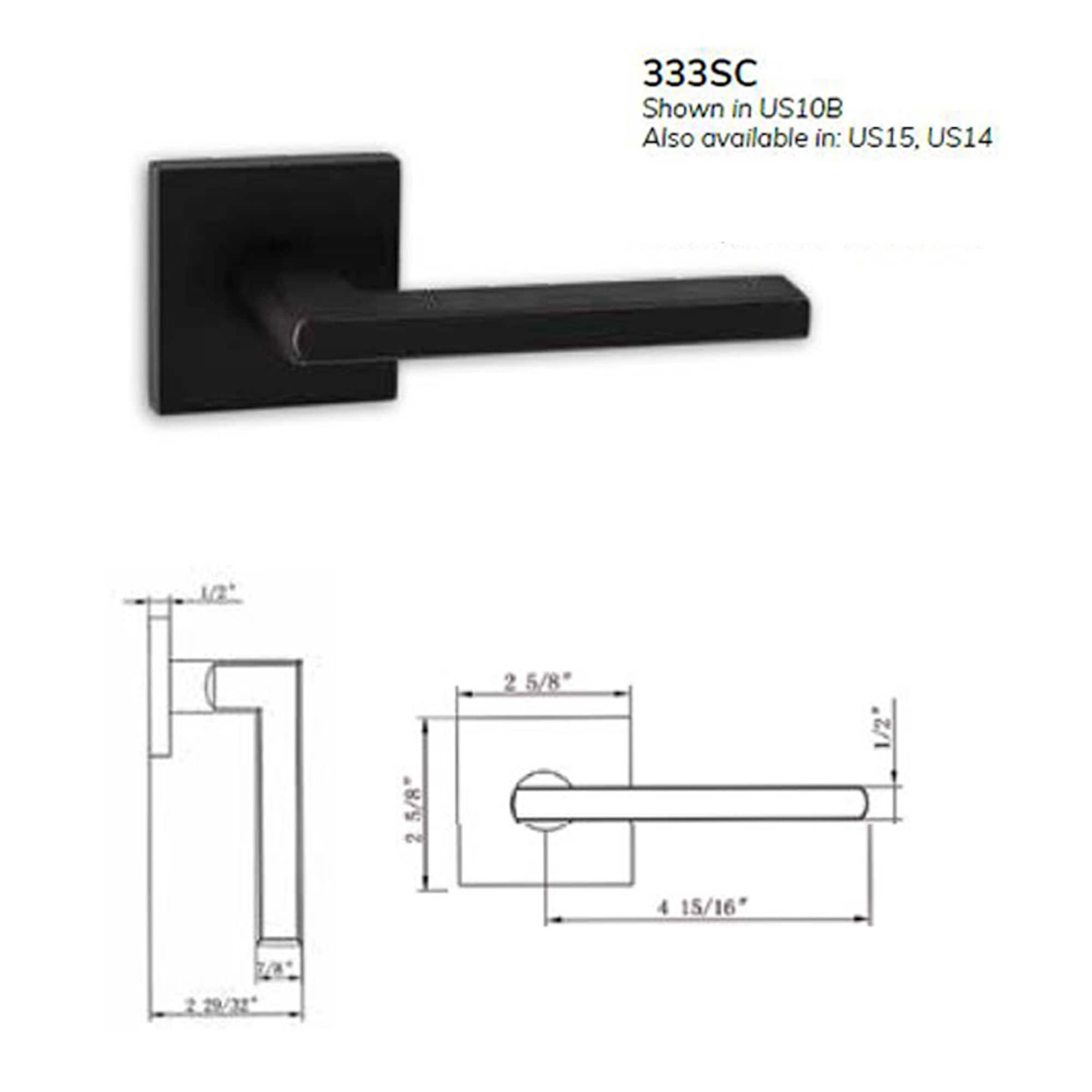 Residential Double Dummy Door Lever