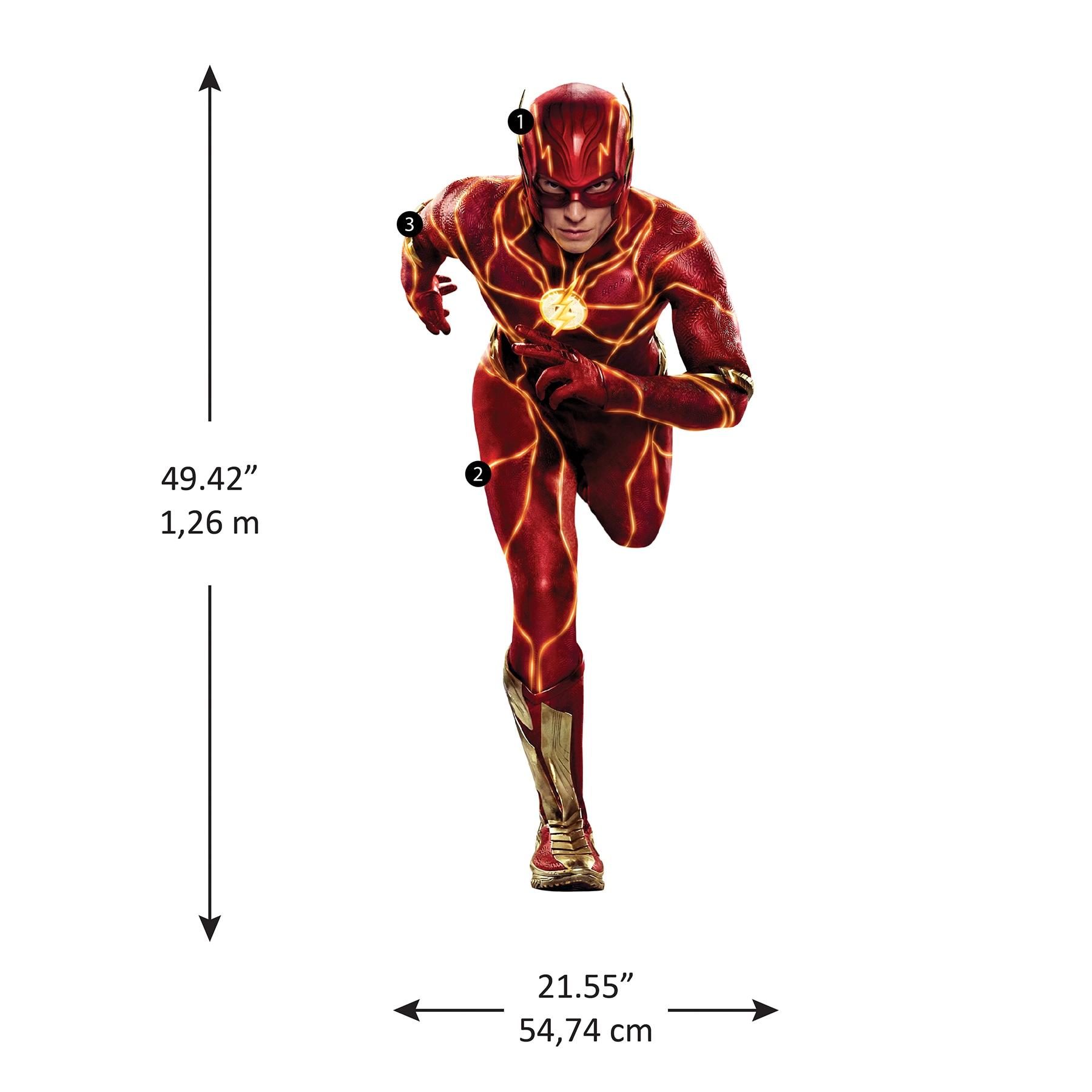 The Flash High-Speed Action Wall Decal Set