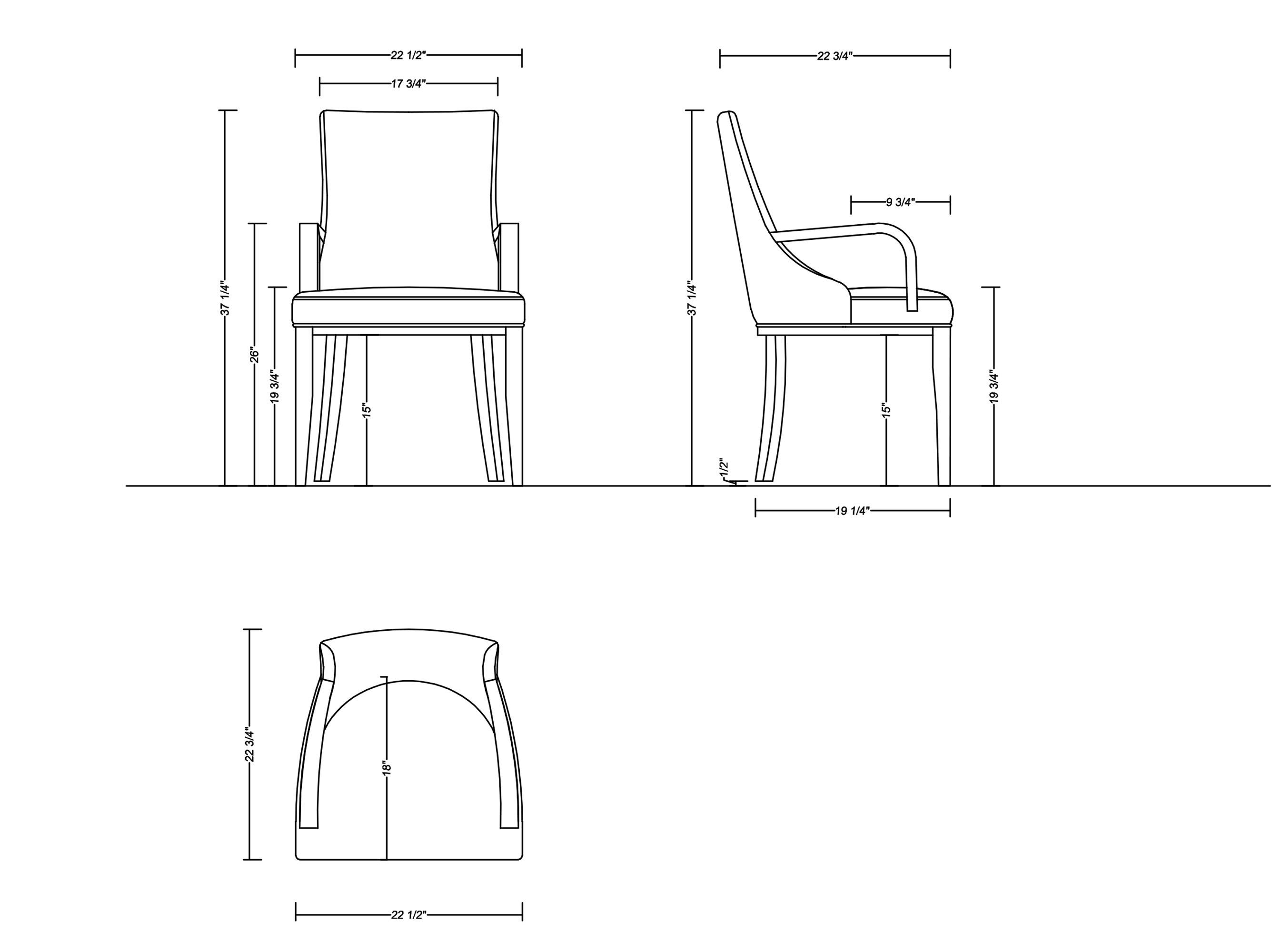 Grand Faux Leather Dining Armchair  with Beech Wood Frame (Set of 2)