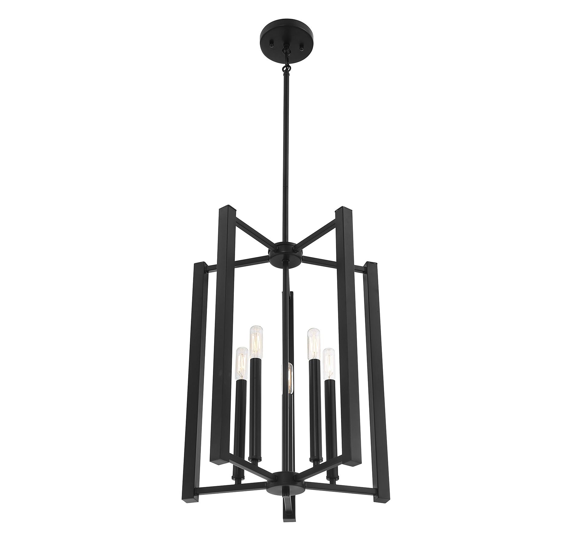 Savoy House Benson 5 - Light Pendant in  Matte Black