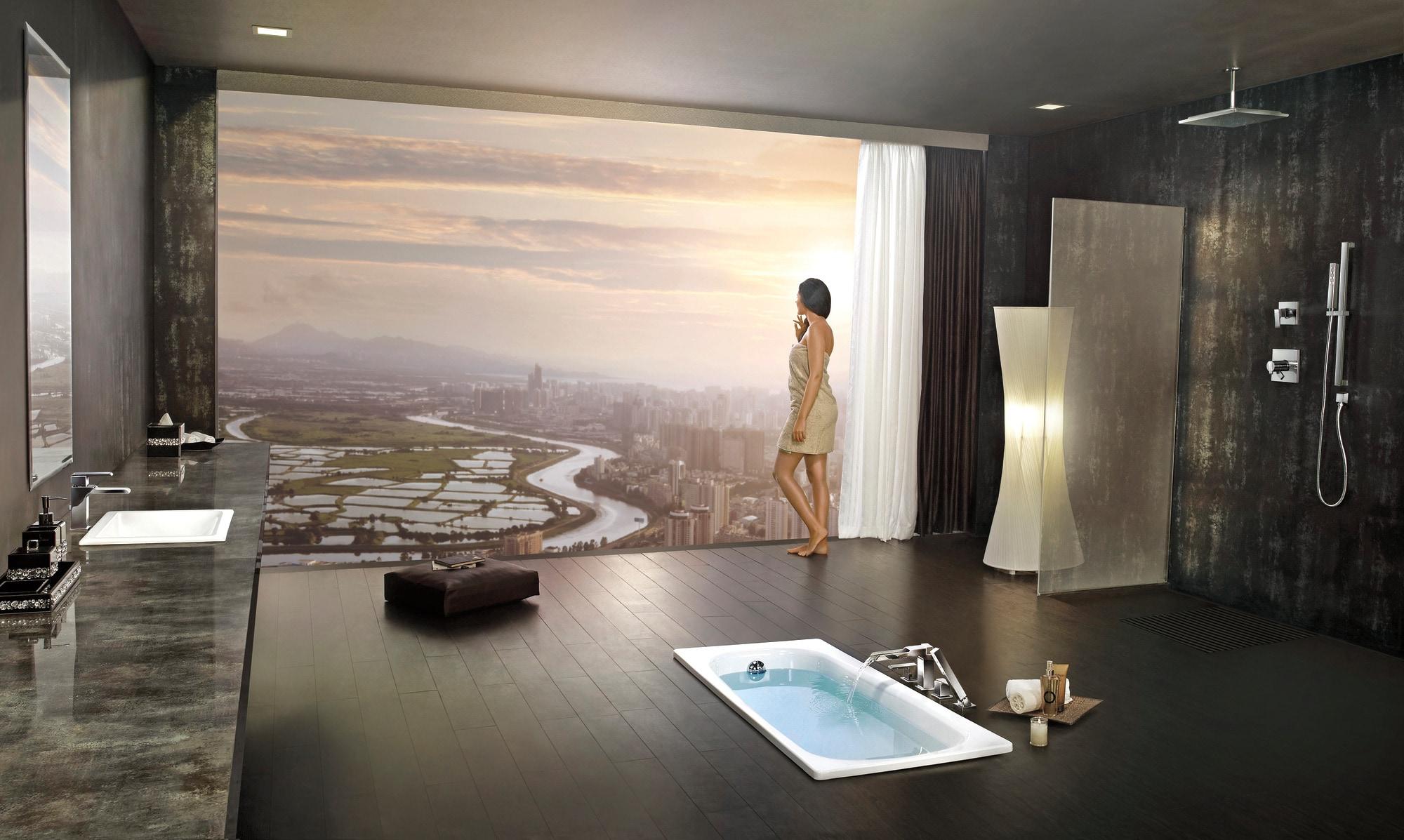Universal Showering Components Shower Arm and Flange