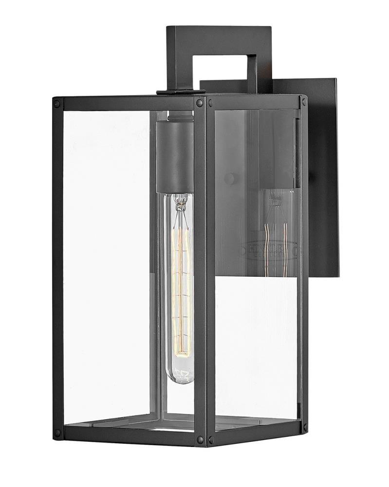 Latimer Outdoor Sconce - Black / Small