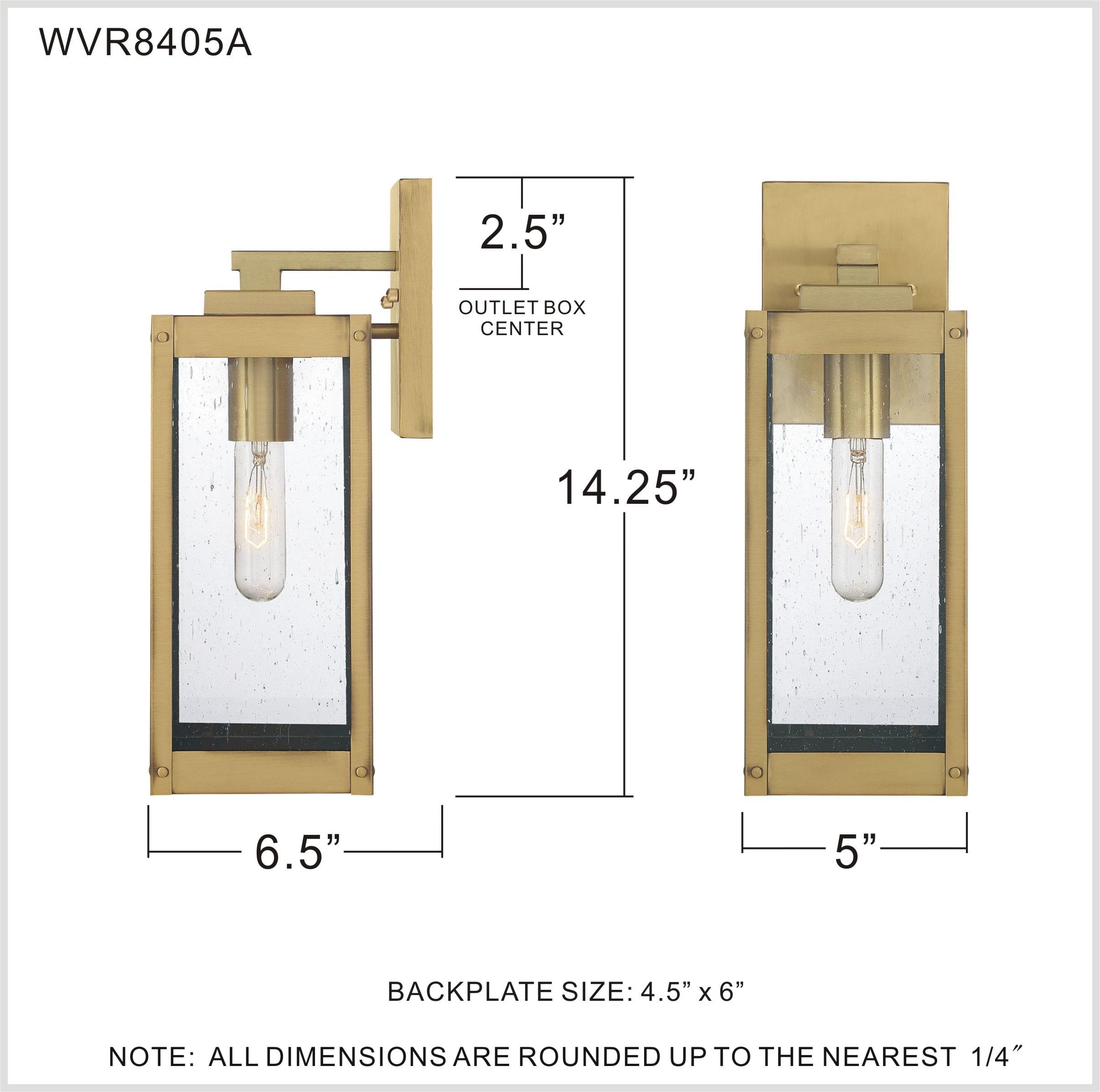 Quoizel Lighting Westover 1 - Light Sconce in  Antique Brass