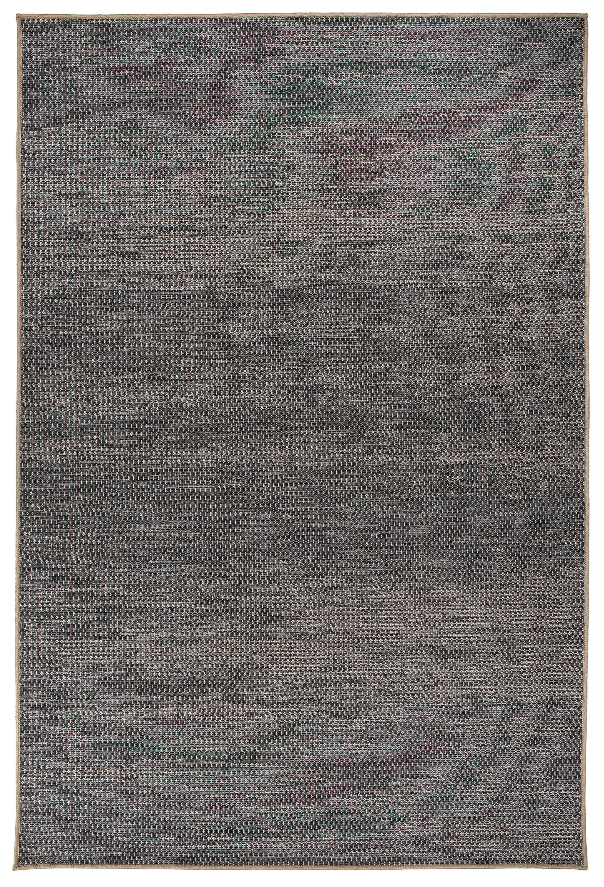 World Rug Gallery Contemporary Abstract Indoor/Outdoor Area Rug - Gray 5' x 7'
