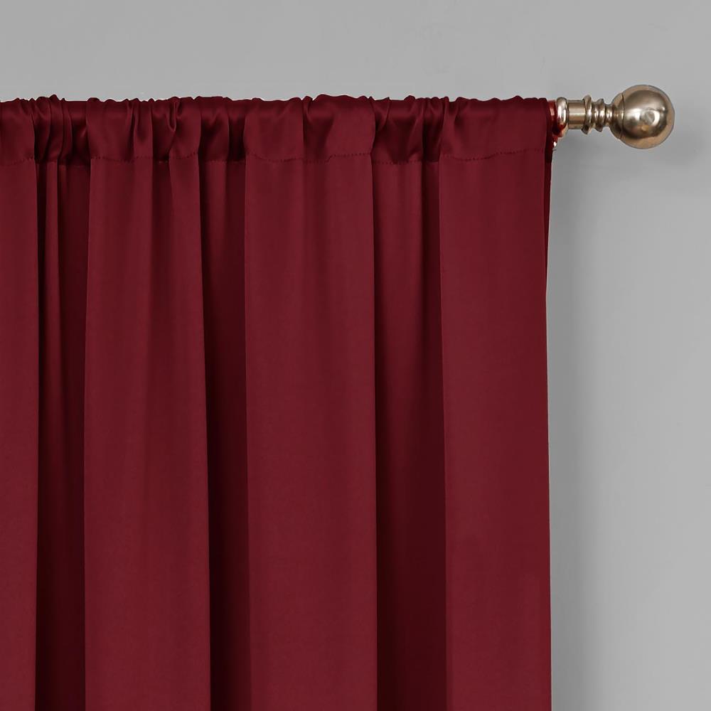 Eclipse Tricia Solid Curtain Panel, Room Darkening Rod Pocket Curtain Thermapanel (1 Panel) & Reviews | Wayfair