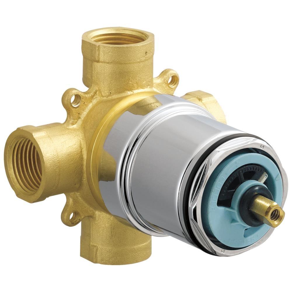 Brass and Chrome Pressure Balance Valve Body