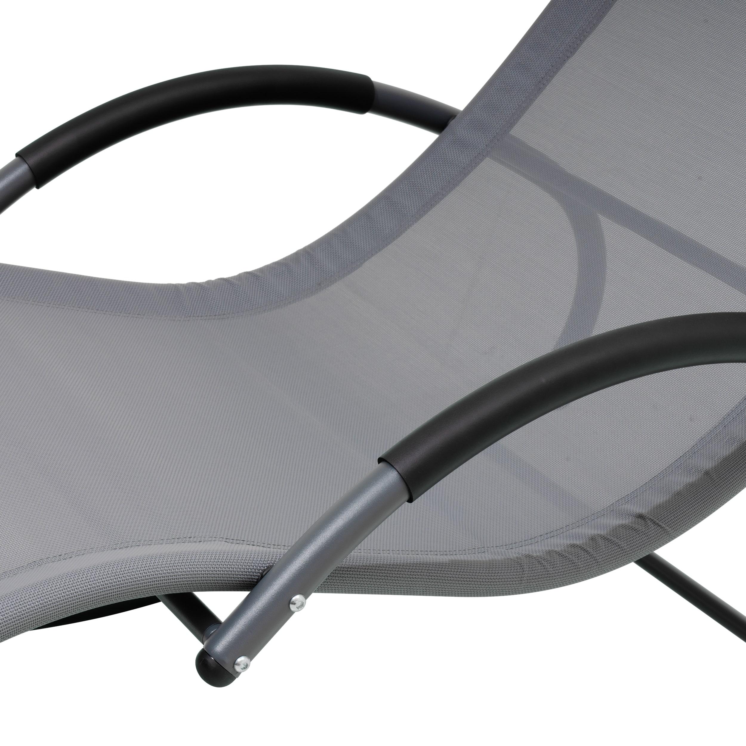 Deko Living Outdoor Metal Chaise Lounge | Wayfair