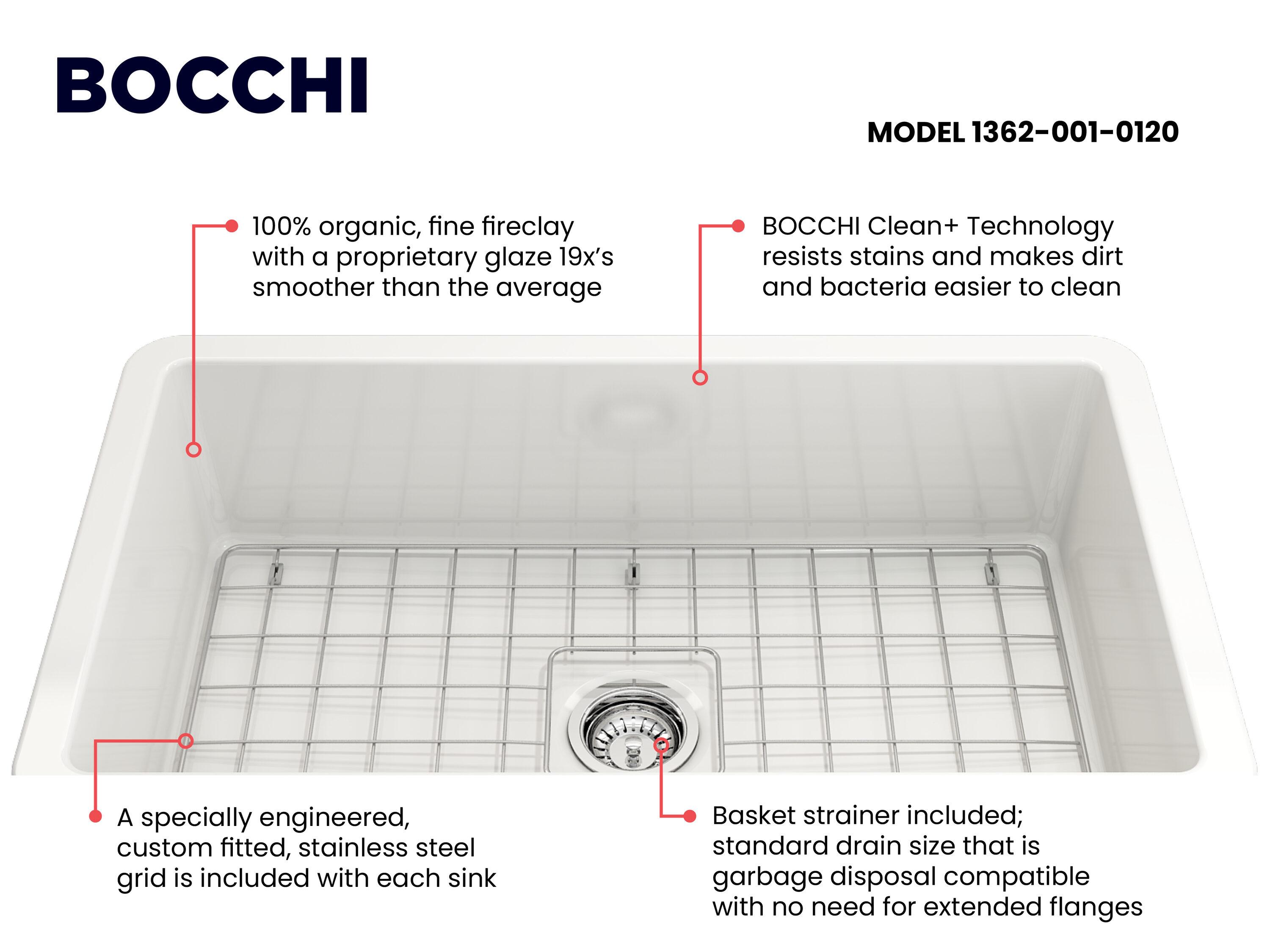 Sotto 32'' L Undermount Fireclay Kitchen Sink