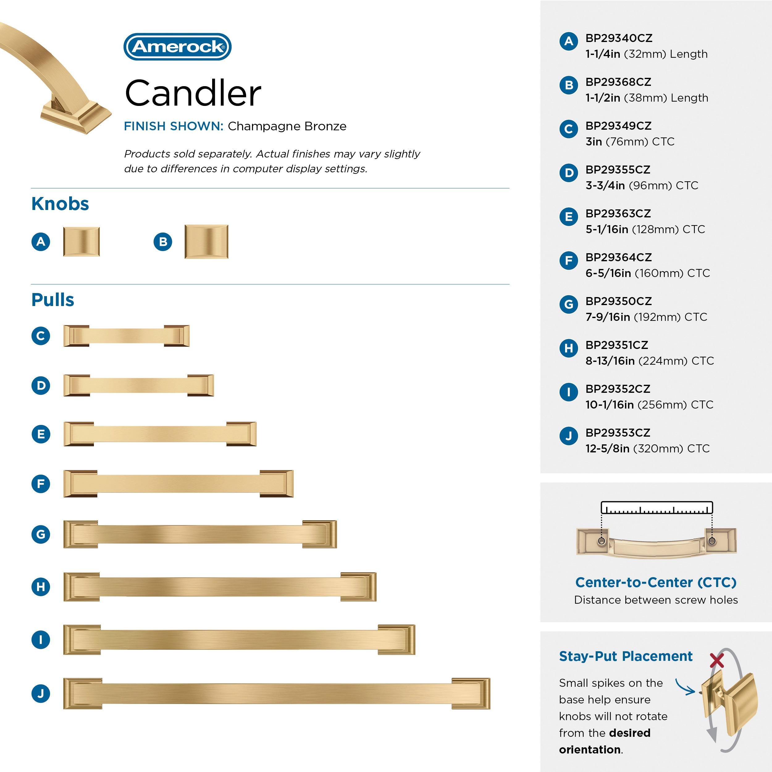 Candler 3" Arch Pull