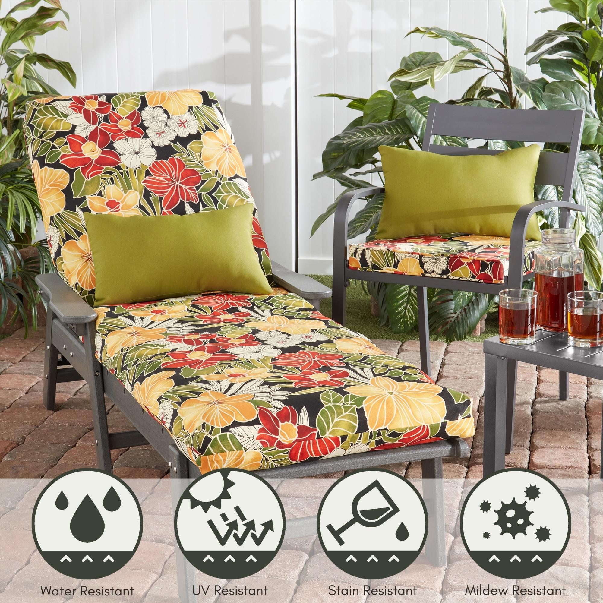 Indoor/Outdoor Reversible Throw Pillow