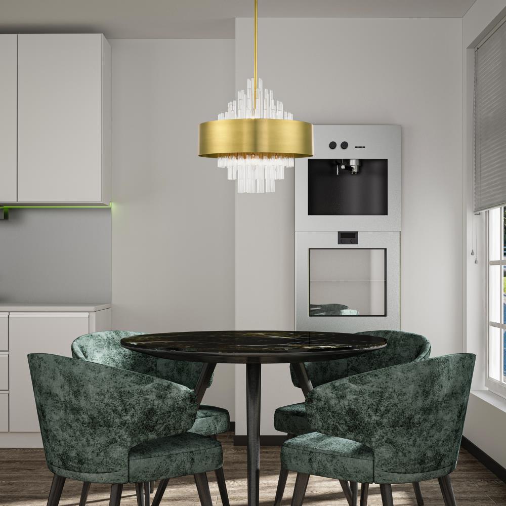 8 - Light Drum Chandelier