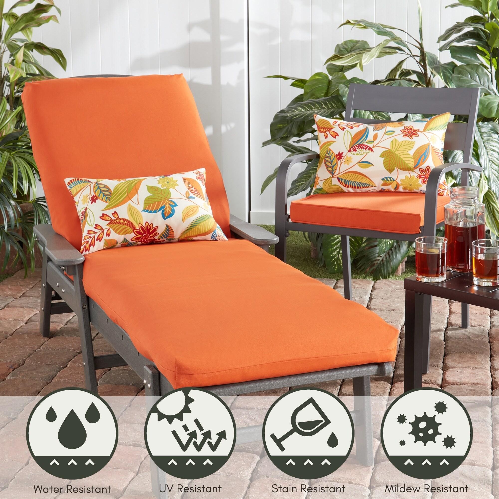 Indoor/Outdoor Reversible Throw Pillow