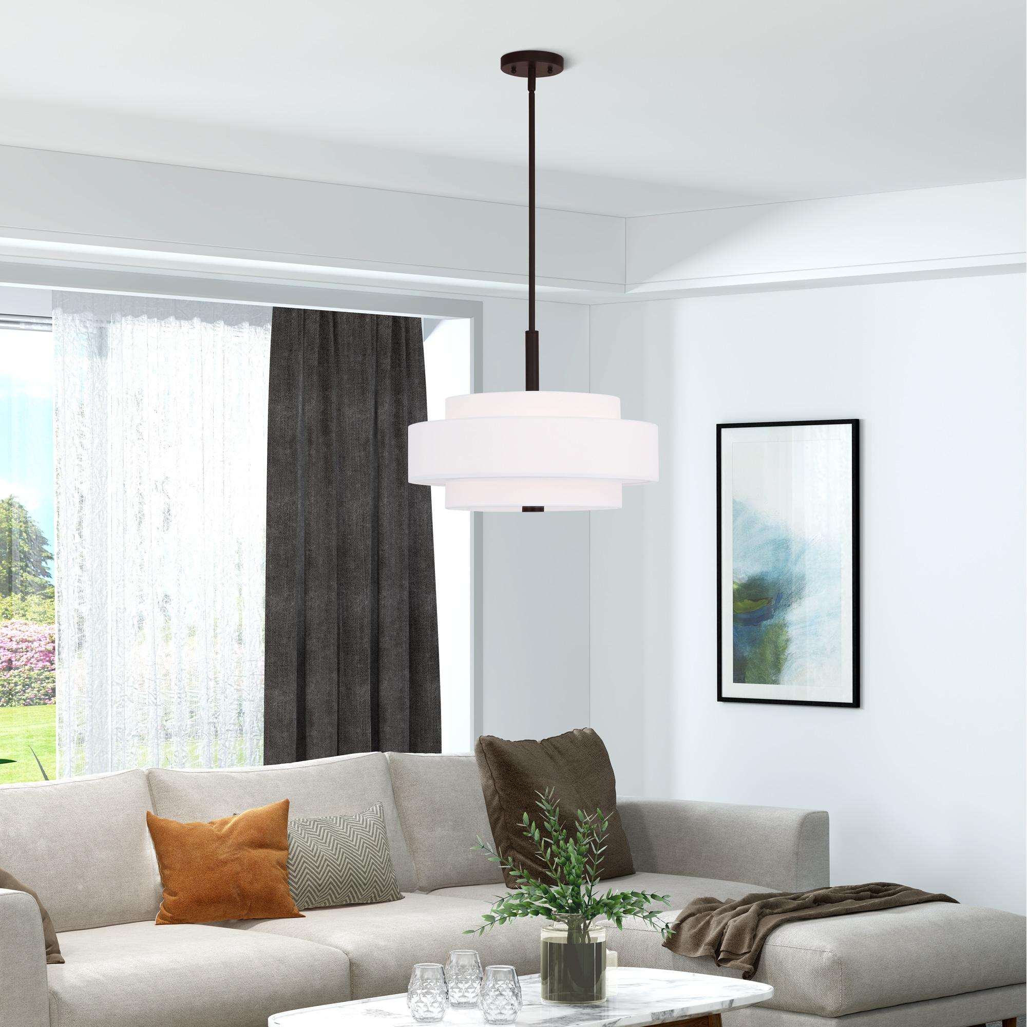 Livex Lighting Meridian 4 - Light Pendant in  Bronze