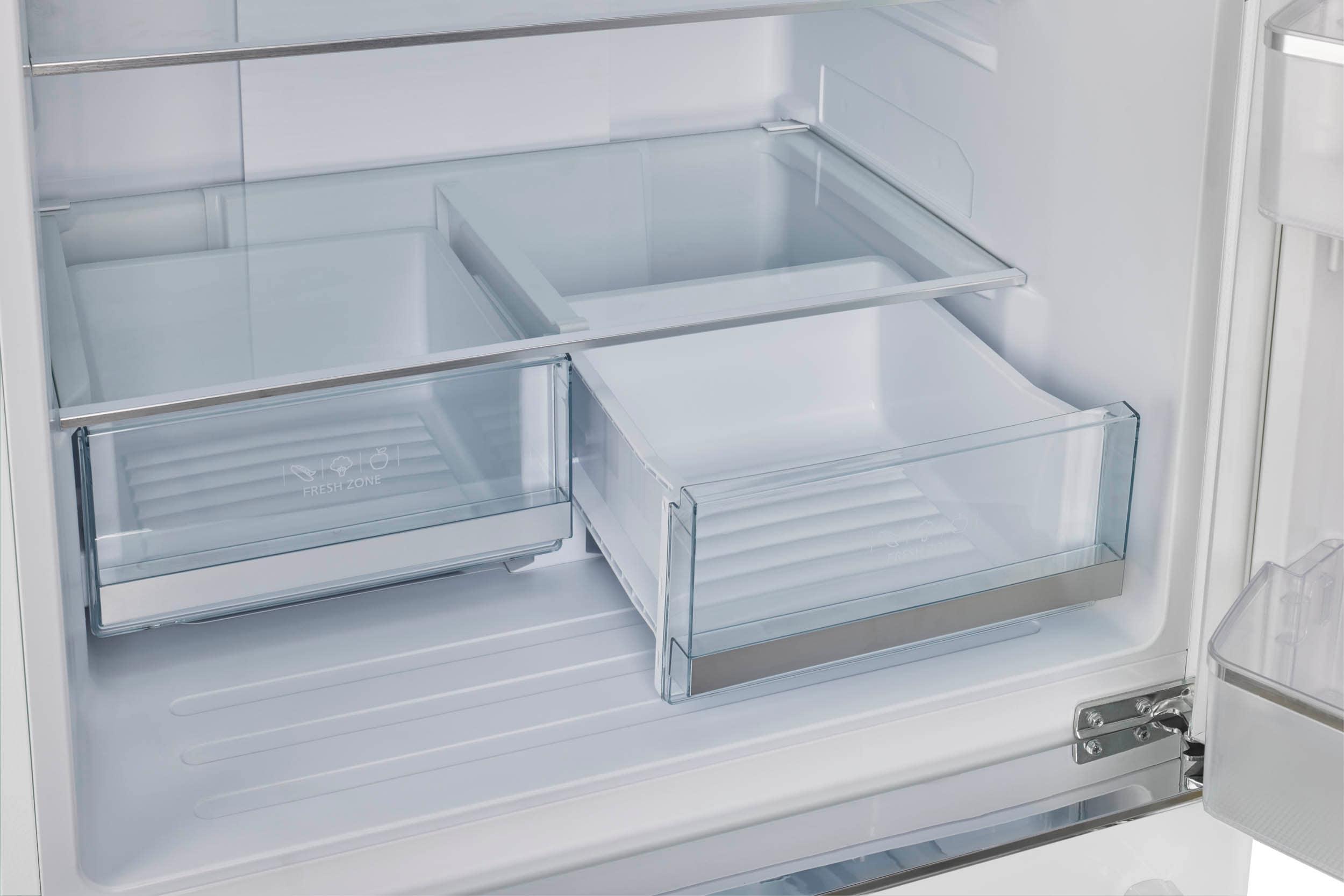 Unique Appliances Classic Retro 30" Frost-Free 17.7 cu. ft. Energy Star Certified Bottom Freezer Refrigerator UGP-510L W AC