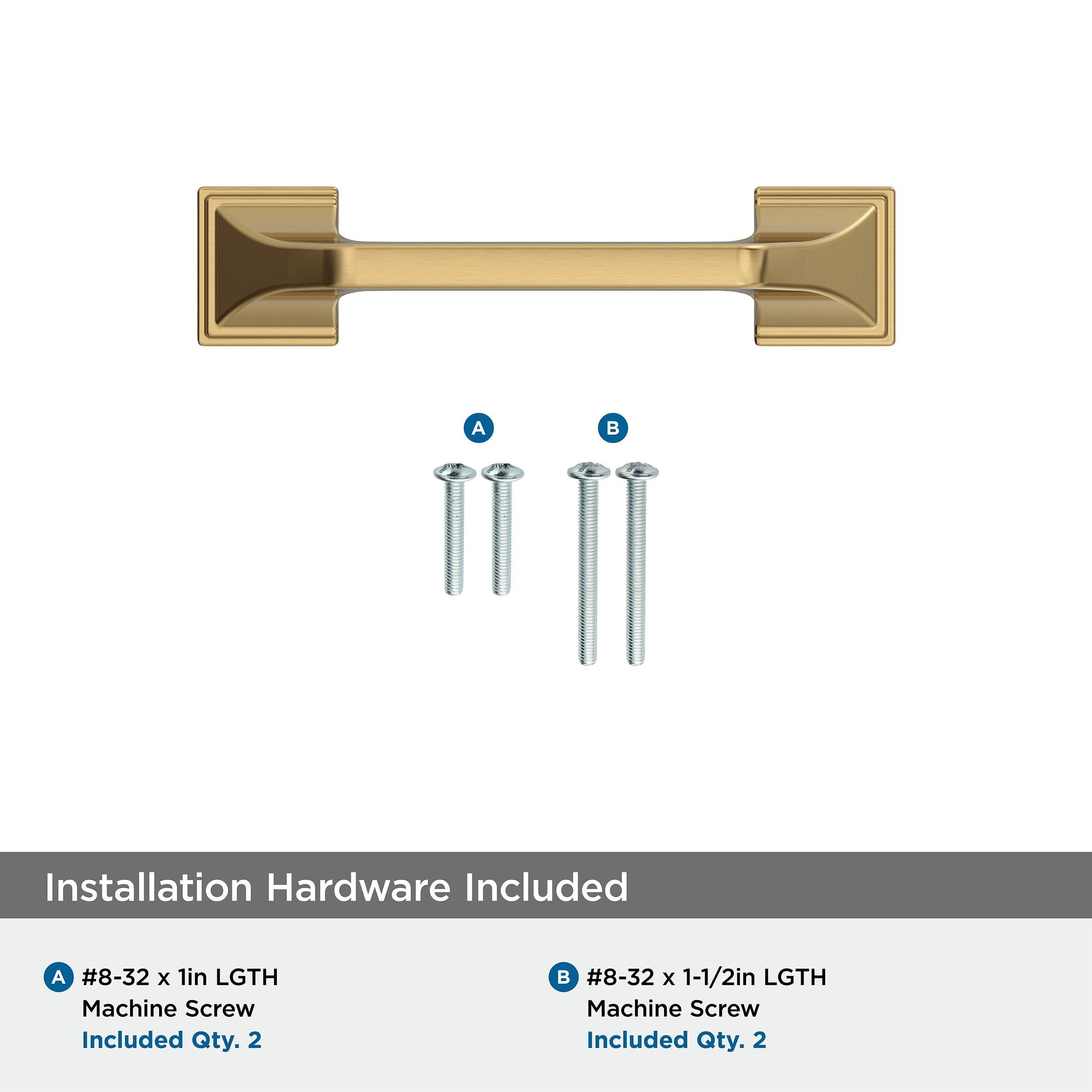 Exceed 3 in (76 mm) Center-to-Center Cabinet Pull