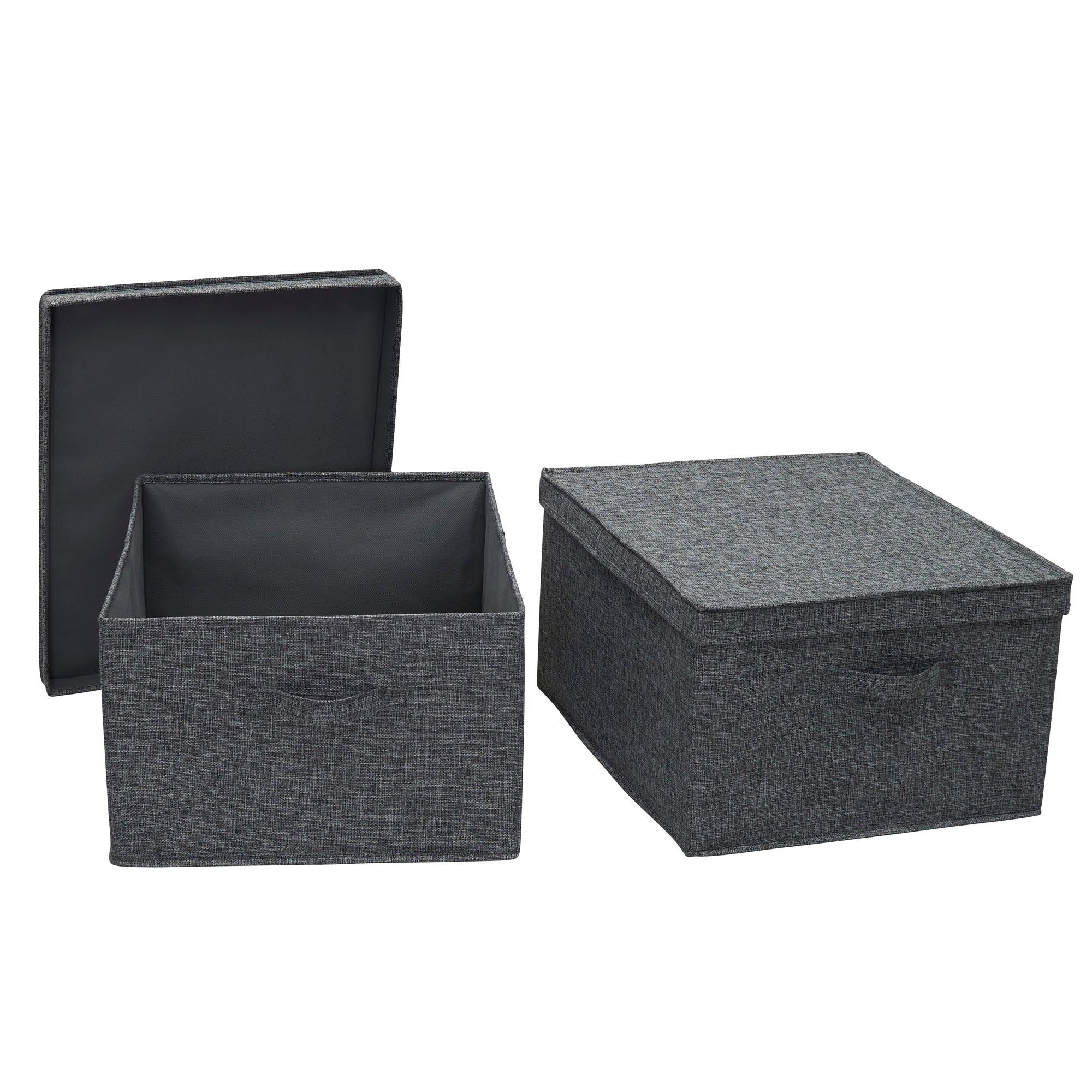 Household Essentials Household Essentials Fabric Bin (Set of 2)