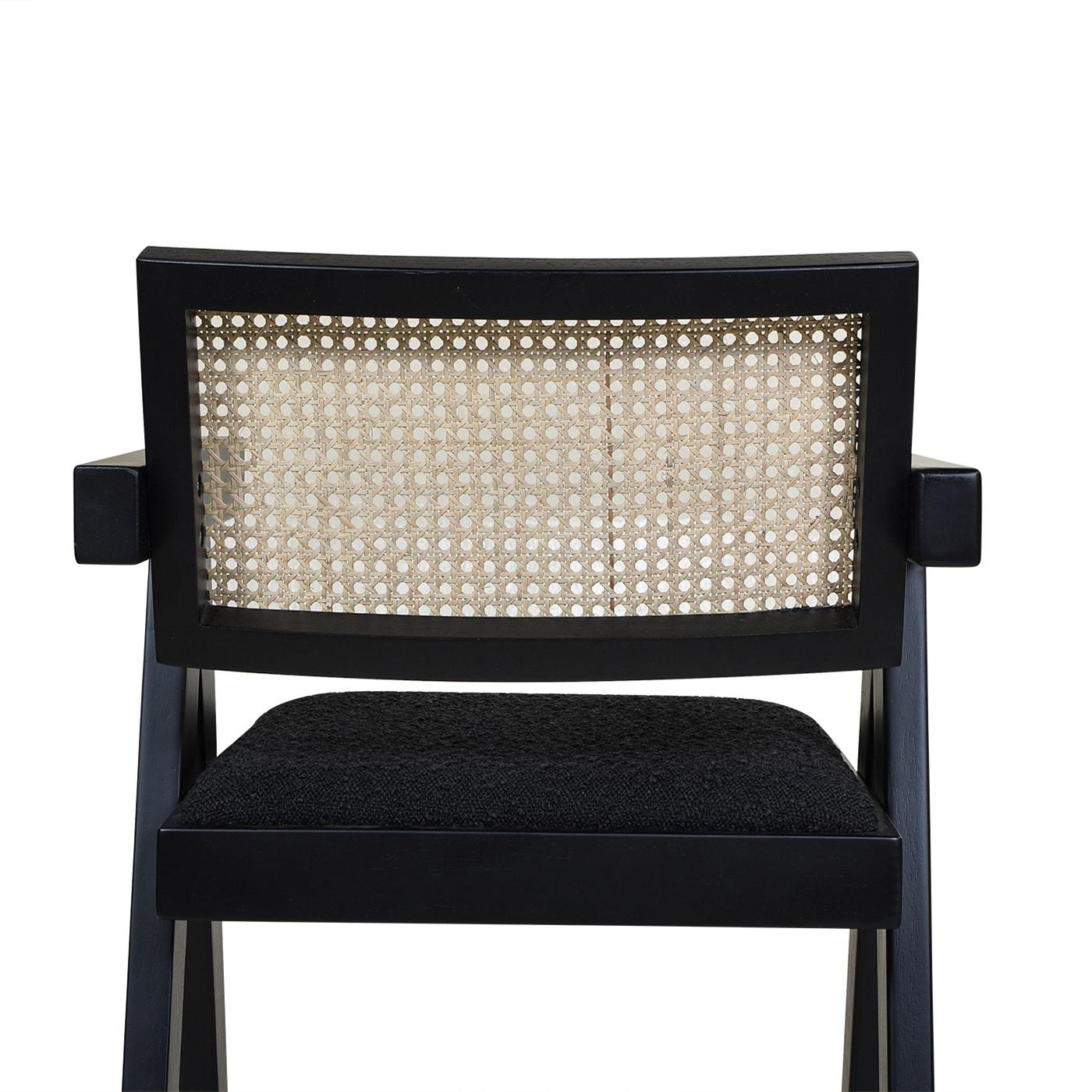 Jennifer Taylor Home Milan 29.5" Modern Resin Webbing Back Bar Stool with Arms
