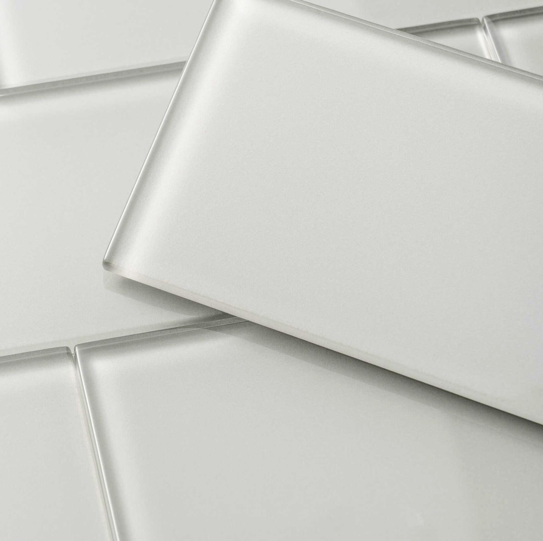 3" x 9" Glass Subway Tile
