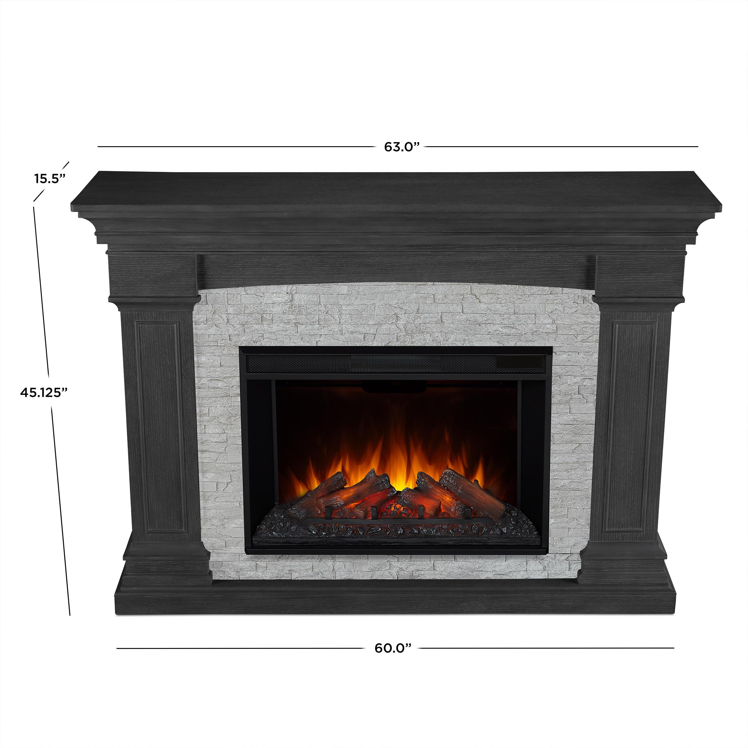 Deland 63" Grand Electric Fireplace by Real Flame