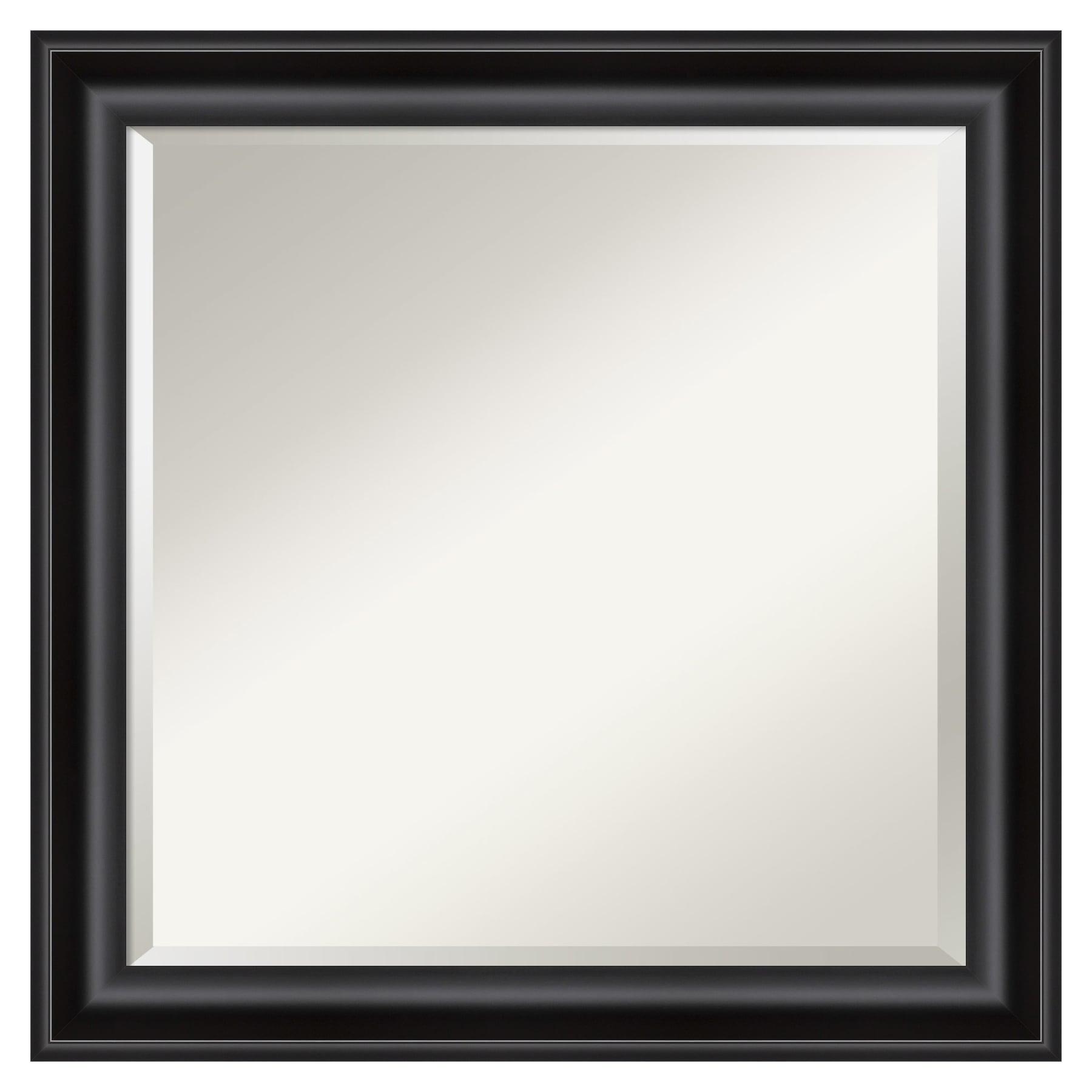 Amanti Art Dsw4593561 23-7/8" Square Beveled Polystyrene Framed Wall Mounted Bathroom