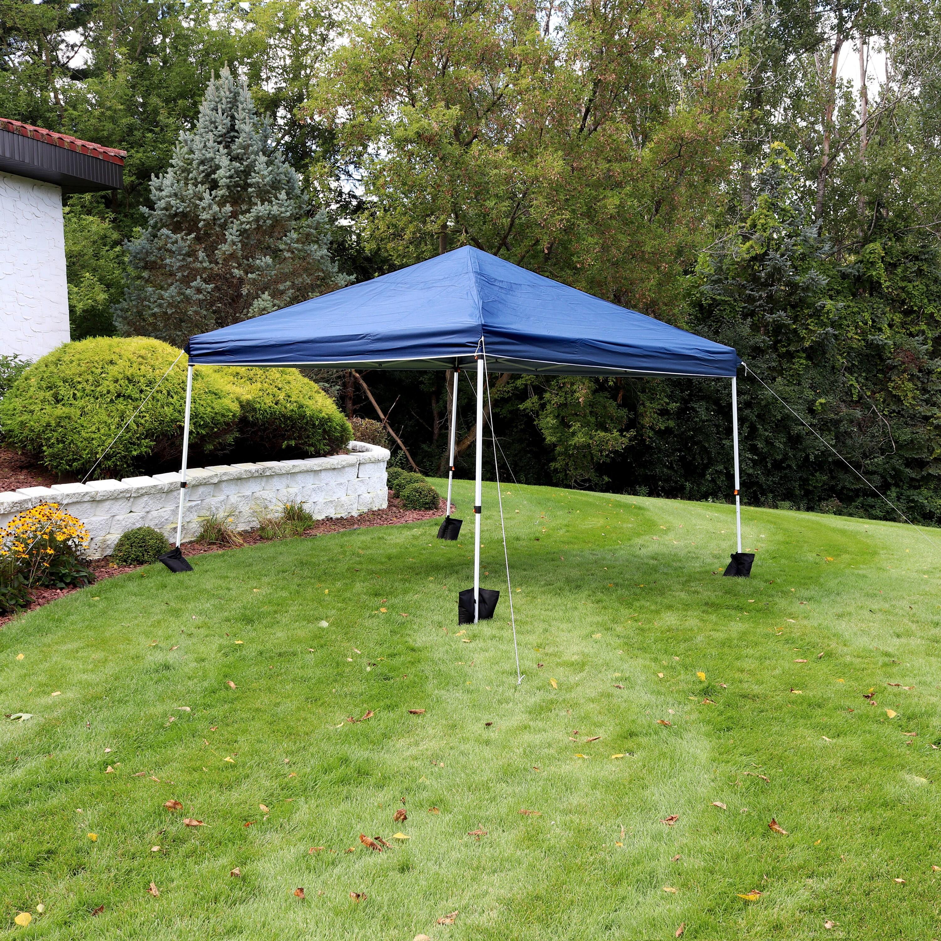 12 Ft. W x 12 Ft. D Metal Pop-Up Canopy