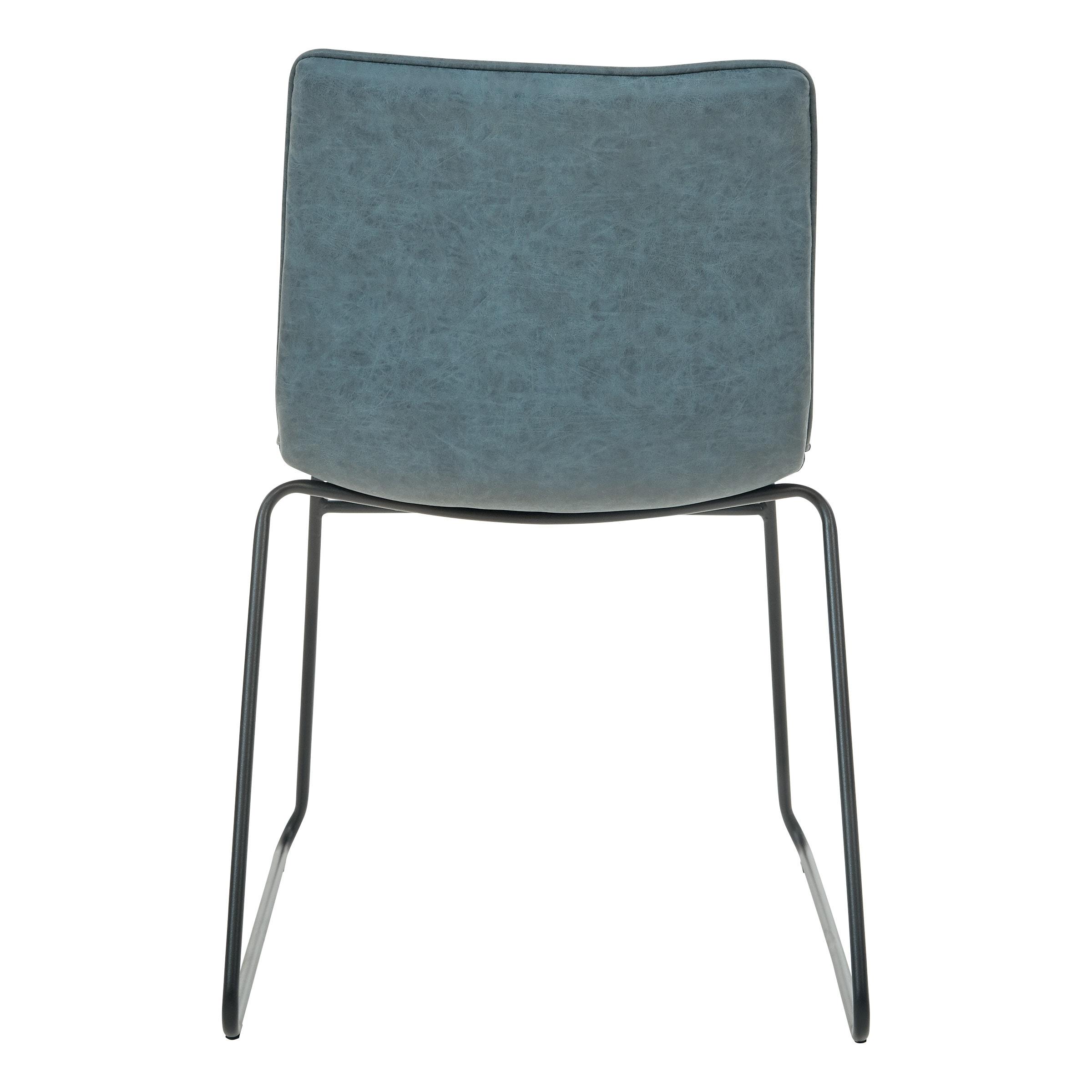 Halo Metal Stackable Multipurpose Chair ( Set of 2 )