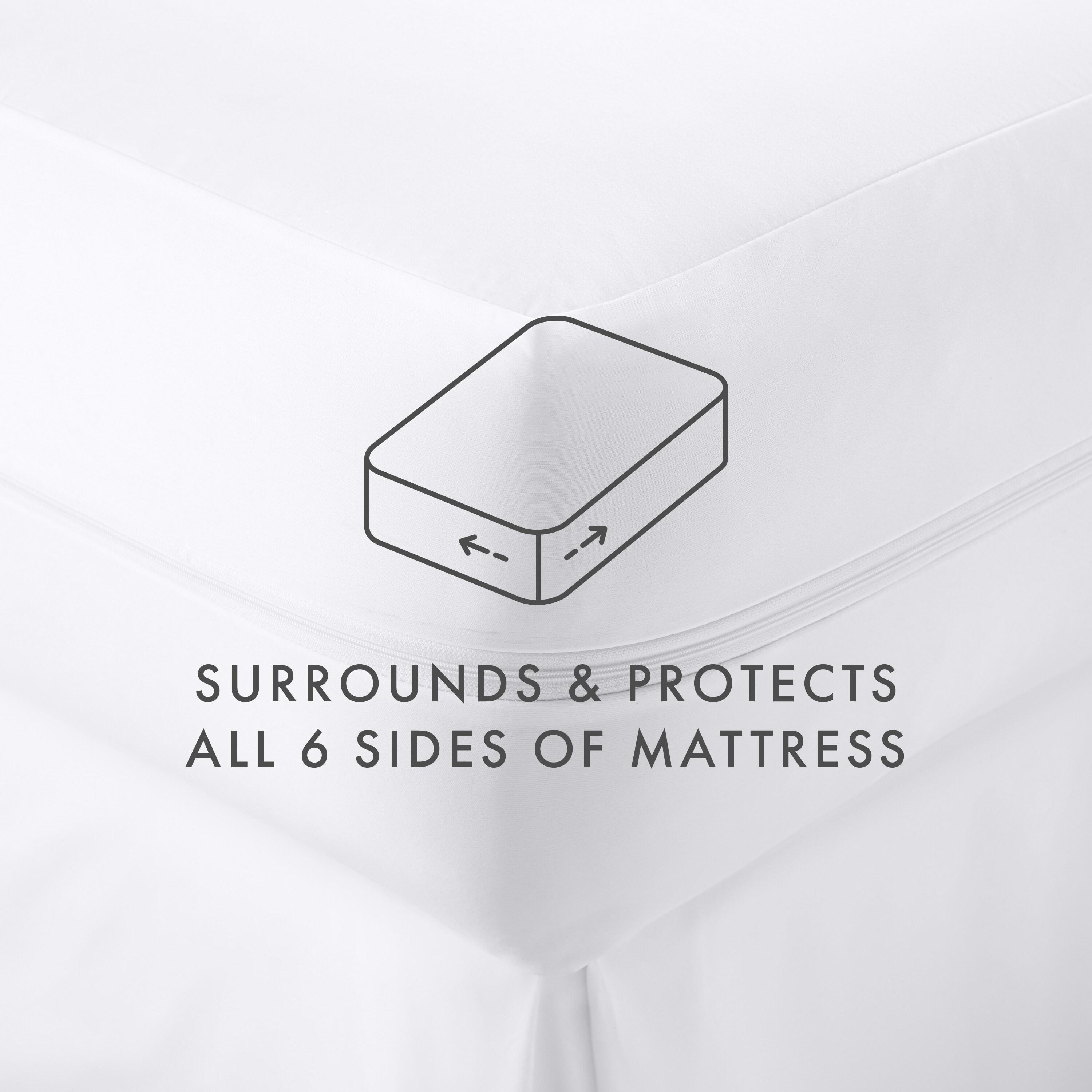 Waterproof Zipper Mattress Protector Case Pack