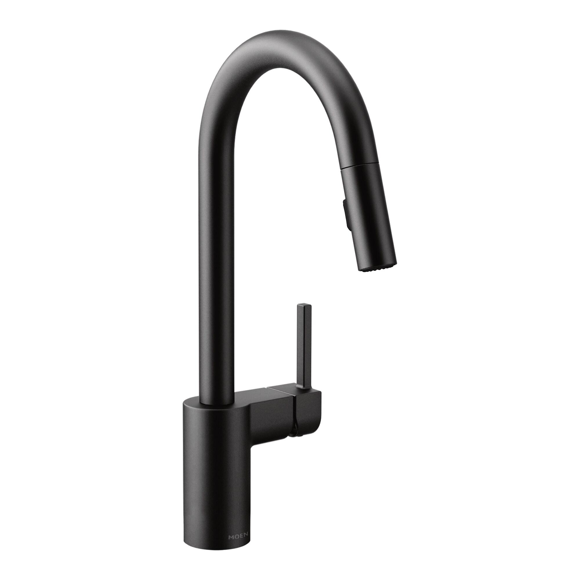 Moen Align One Handle Modern Kitchen Pulldown Faucet with Reflex and Power Clean Technology