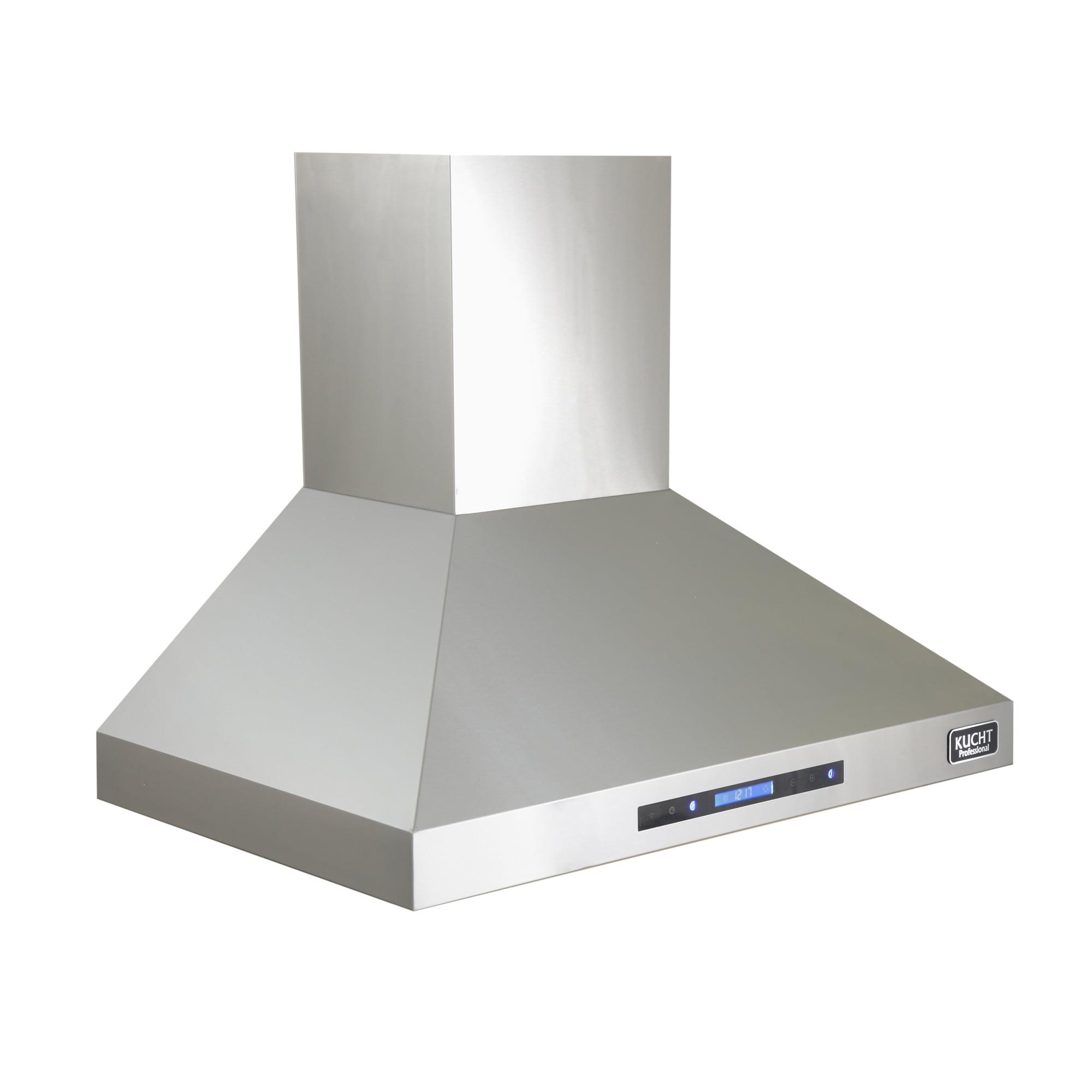 Kucht Kucht 36" Stainless Steel 900 CFM Wall Range Hood with Baffle Filter