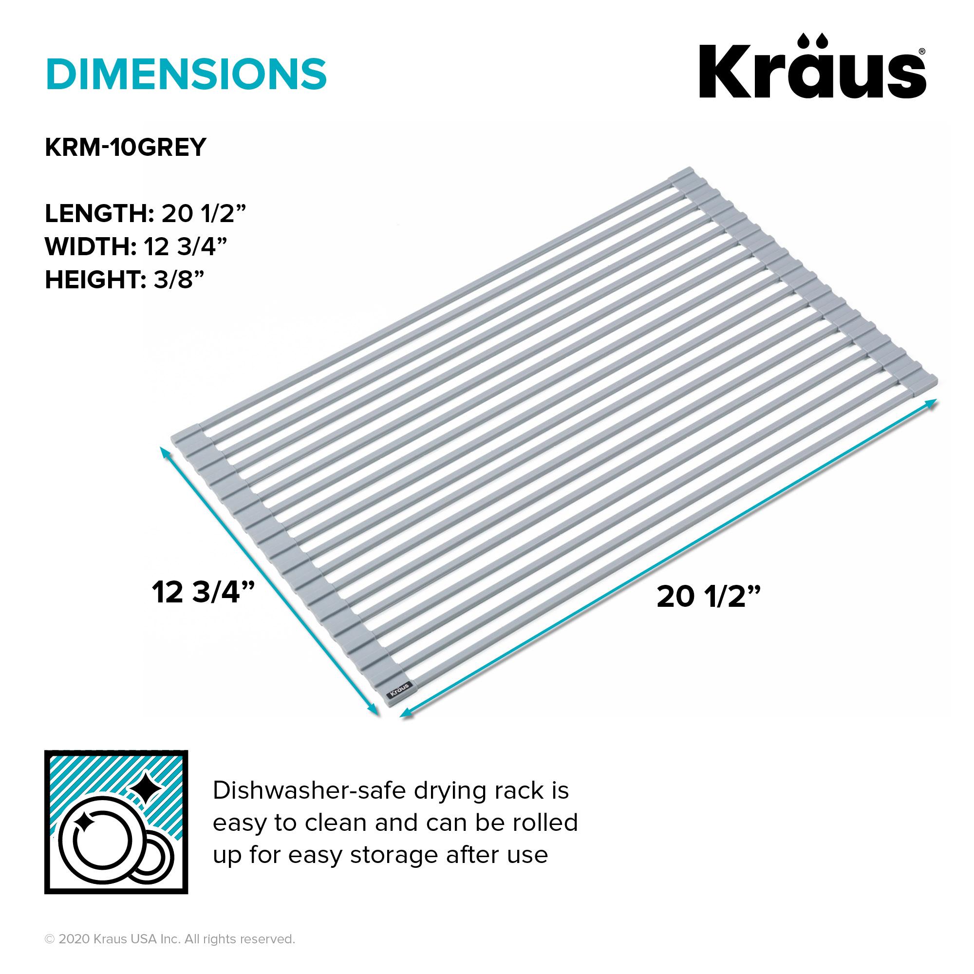 Kraus Kore Over the Sink Dish Rack