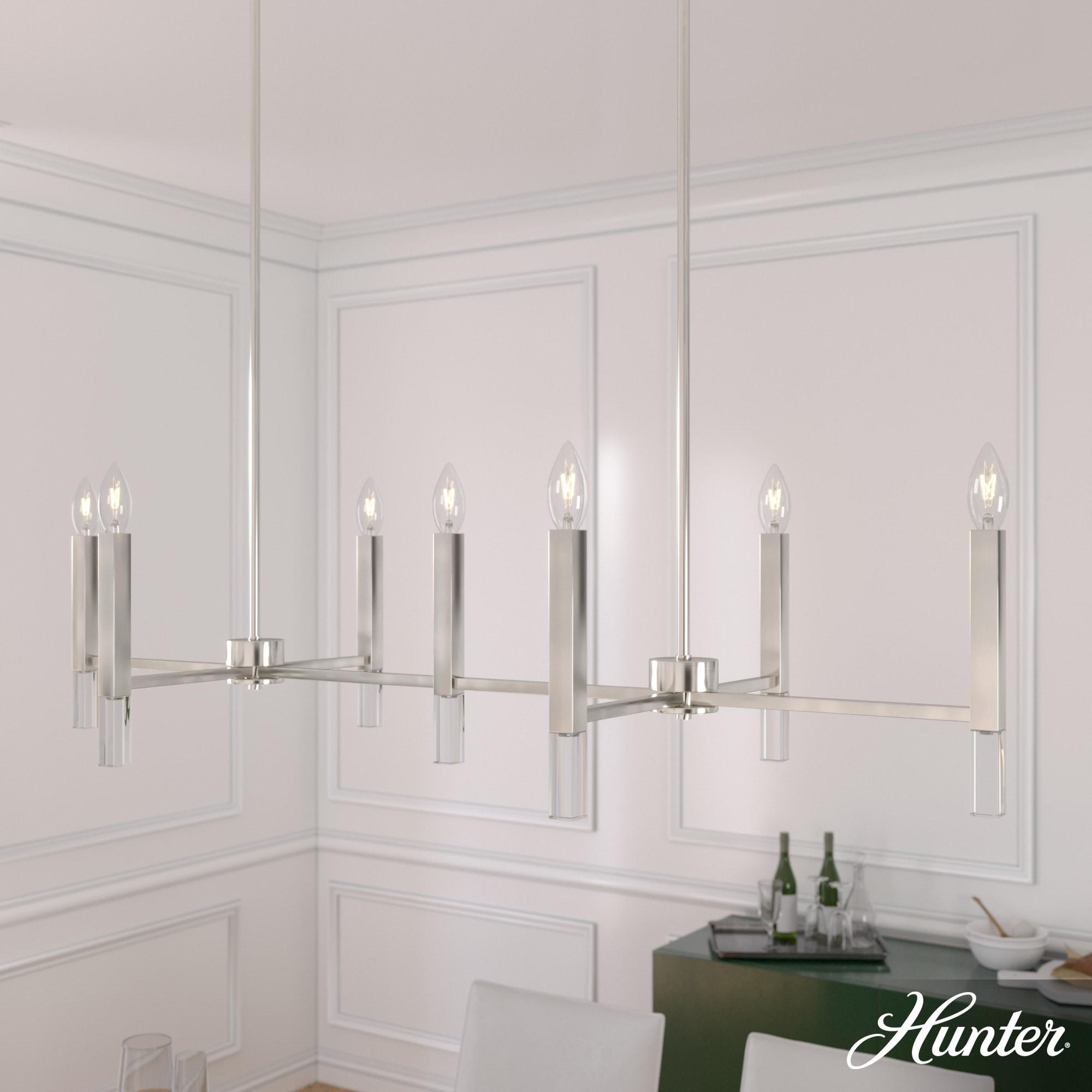 Hunter Fan Sunjai 7 Light Linear Ceiling Light Fixture