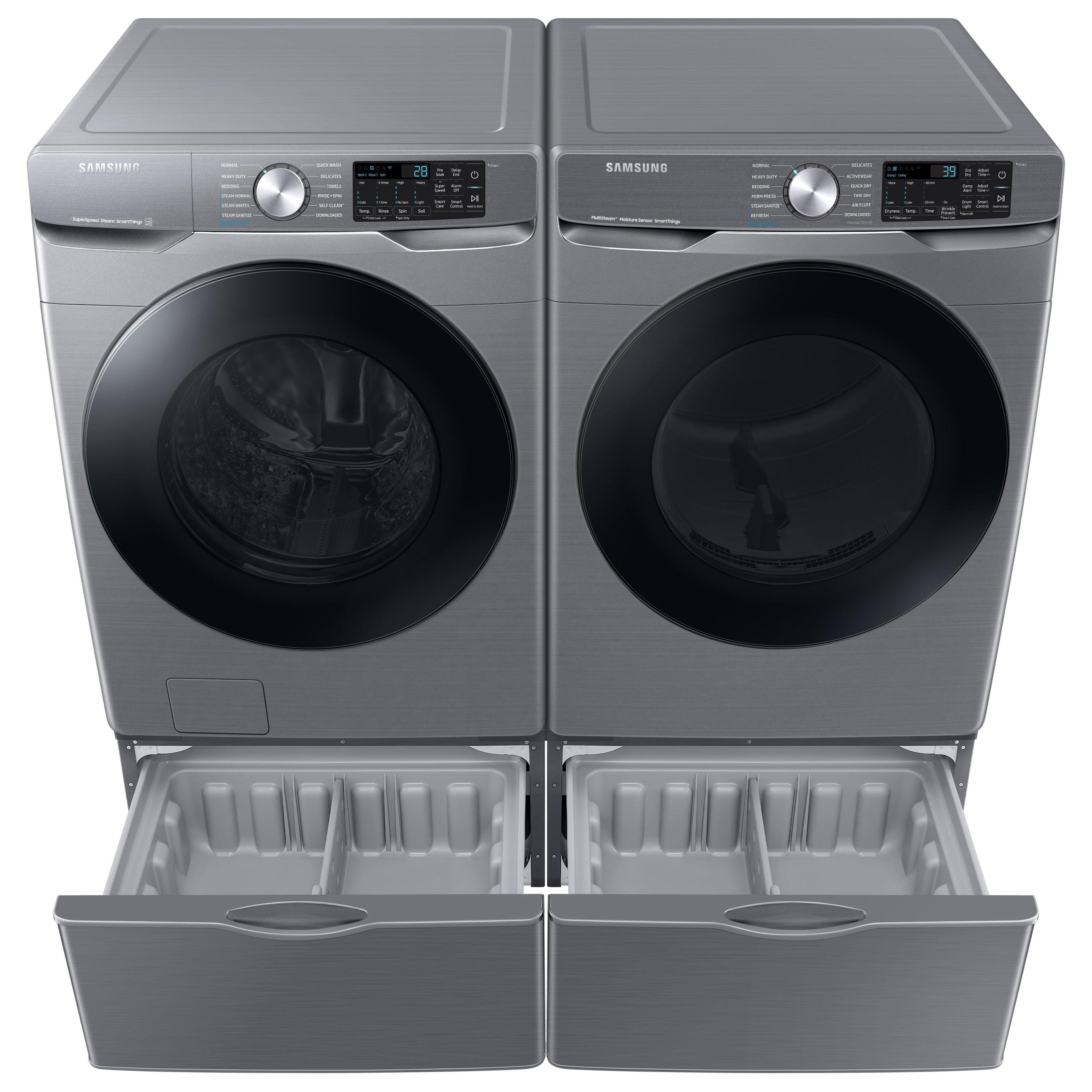 Samsung 4.5 cu. ft. Large Capacity Smart Front Load Washer with Super Speed Wash