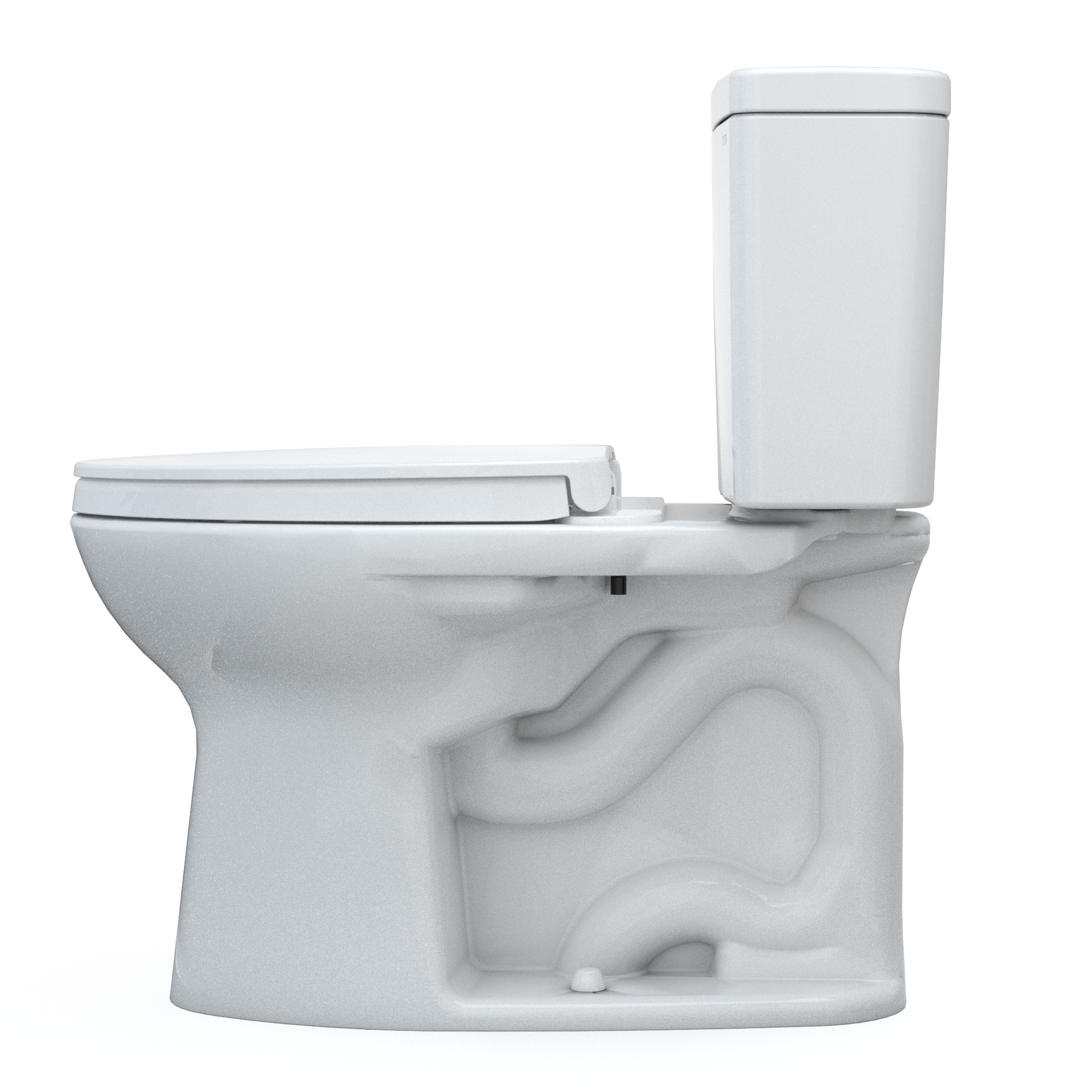 Drake® 1.6 GPF Elongated Two-Piece Toilet with Tornado Flush (Seat Included)