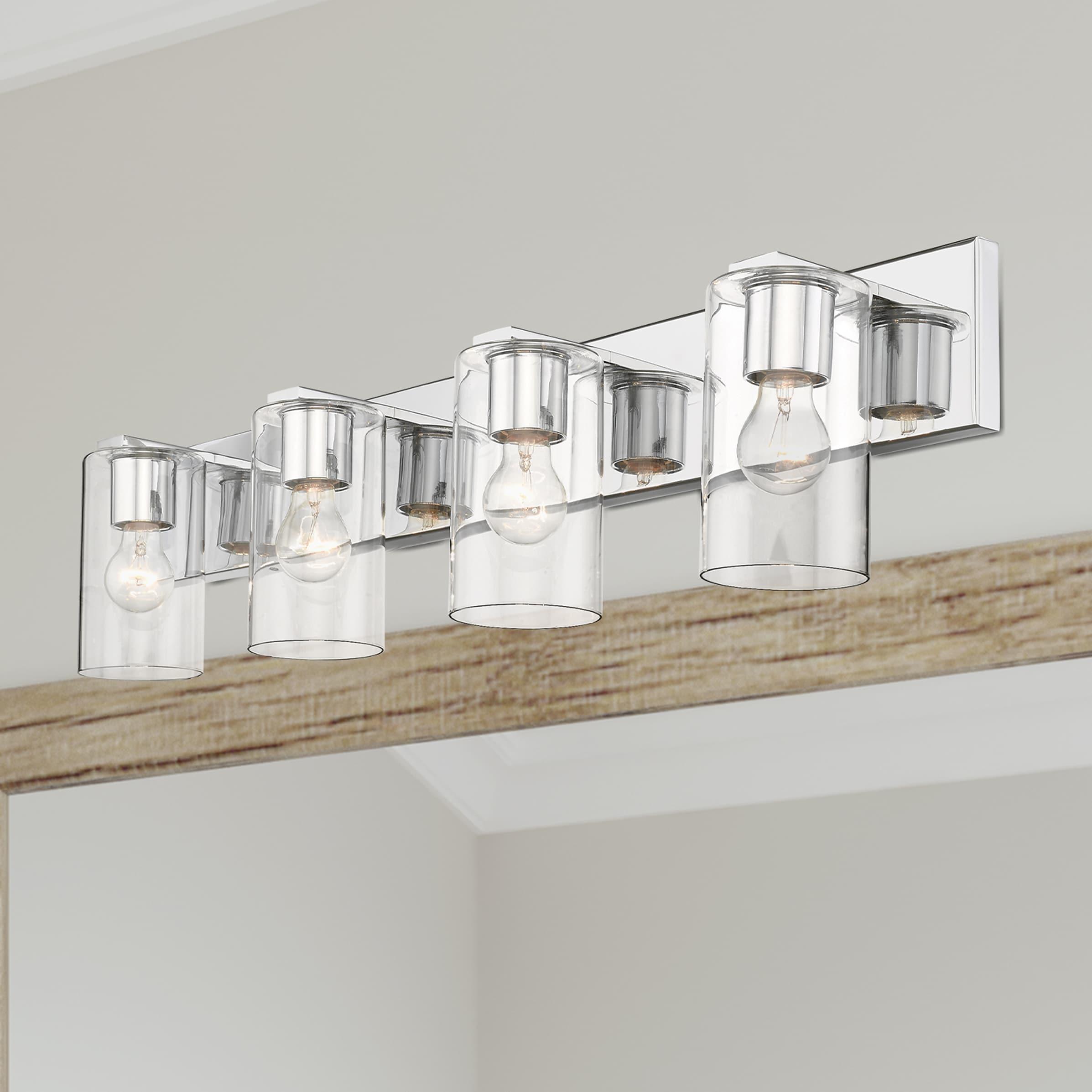Livex Lighting Zurich 4 - Light Vanity in  Polished Chrome