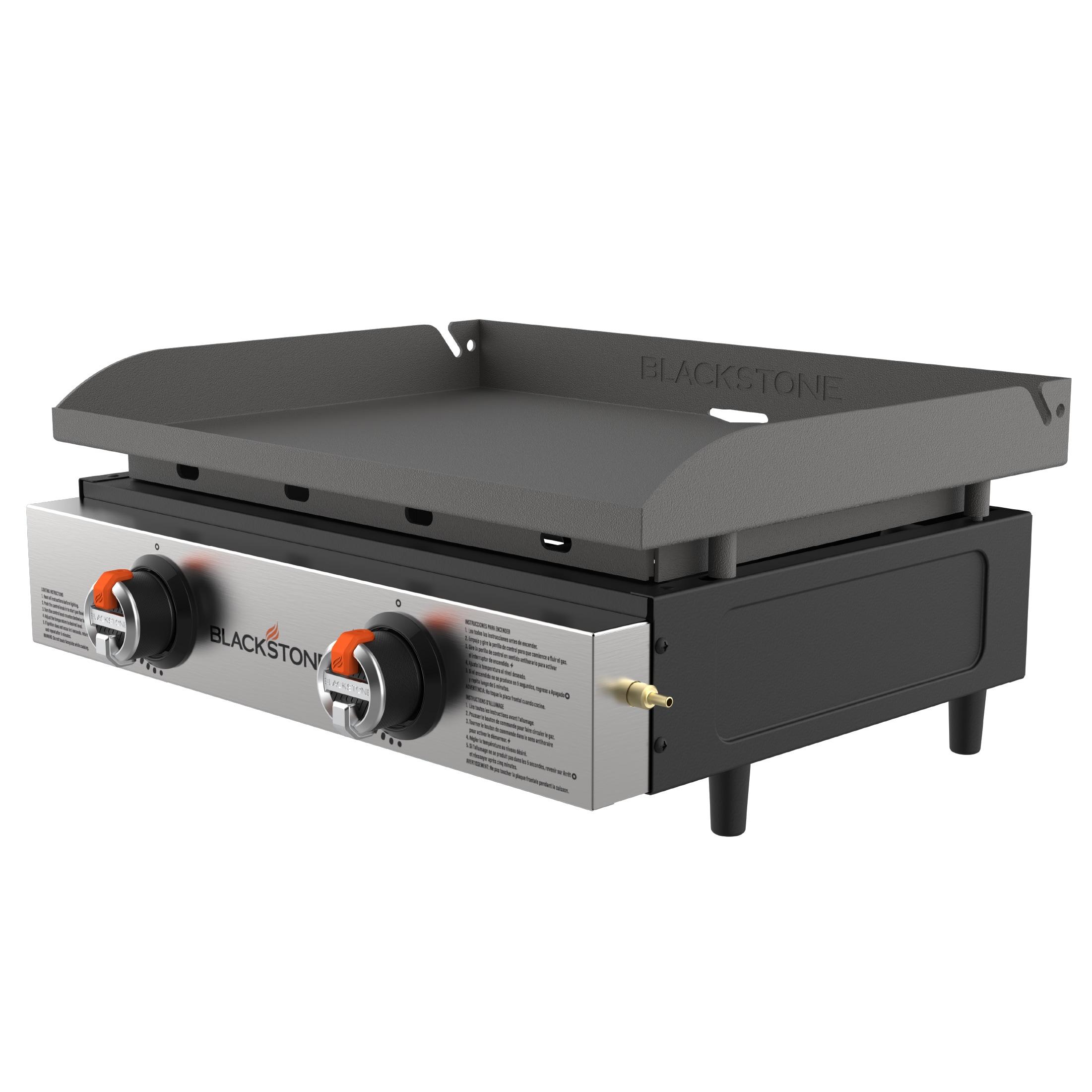Blackstone 22" Original Omnivore Tabletop Griddle 2-Burner Liquid Propane Flat Top Grill