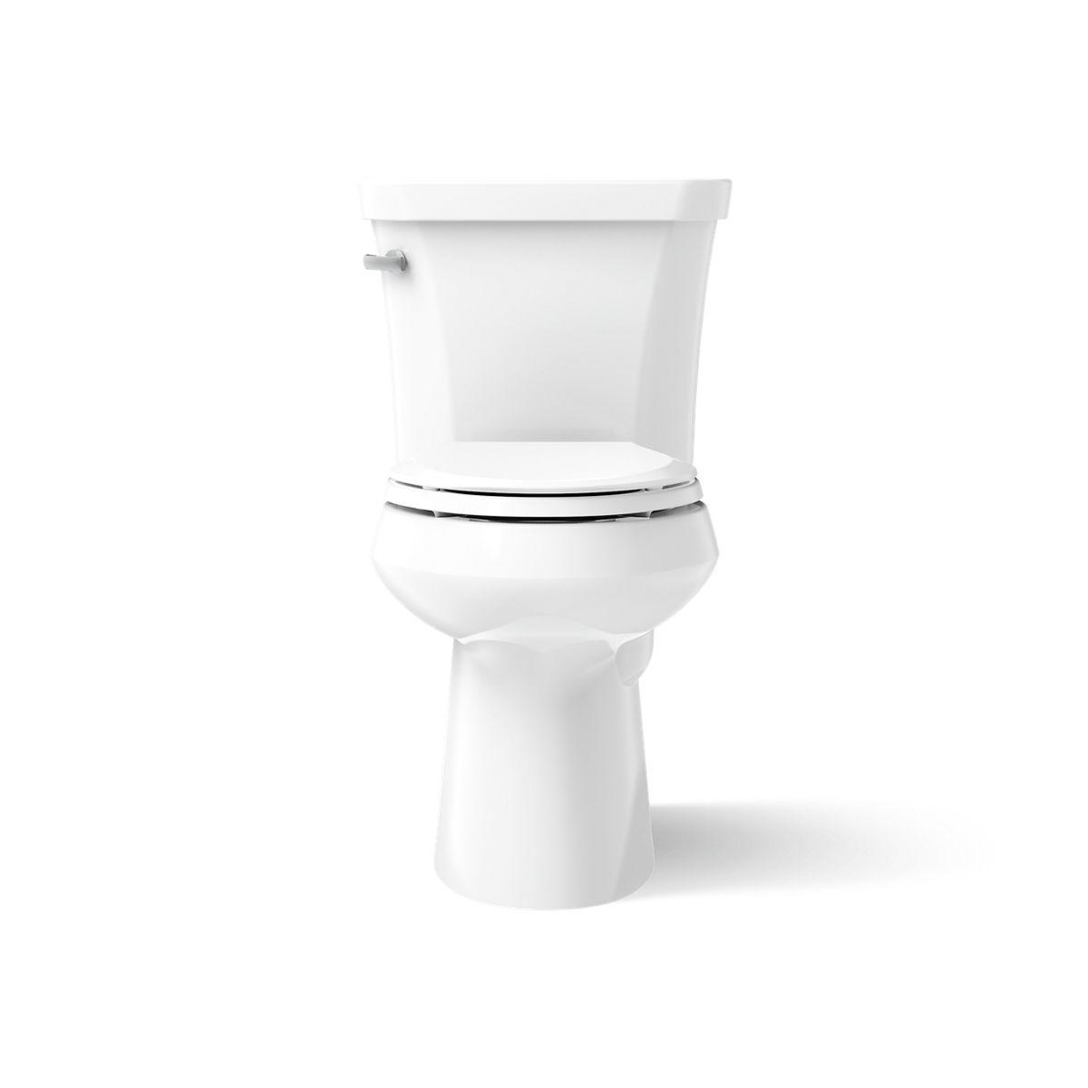 Kohler Santa Rosa Comfort Height One-Piece Compact Elongated 1.28 Gpf Toilet With Revolution 360 Swirl Flushing Technology And Continuousclean St K-30812-0
