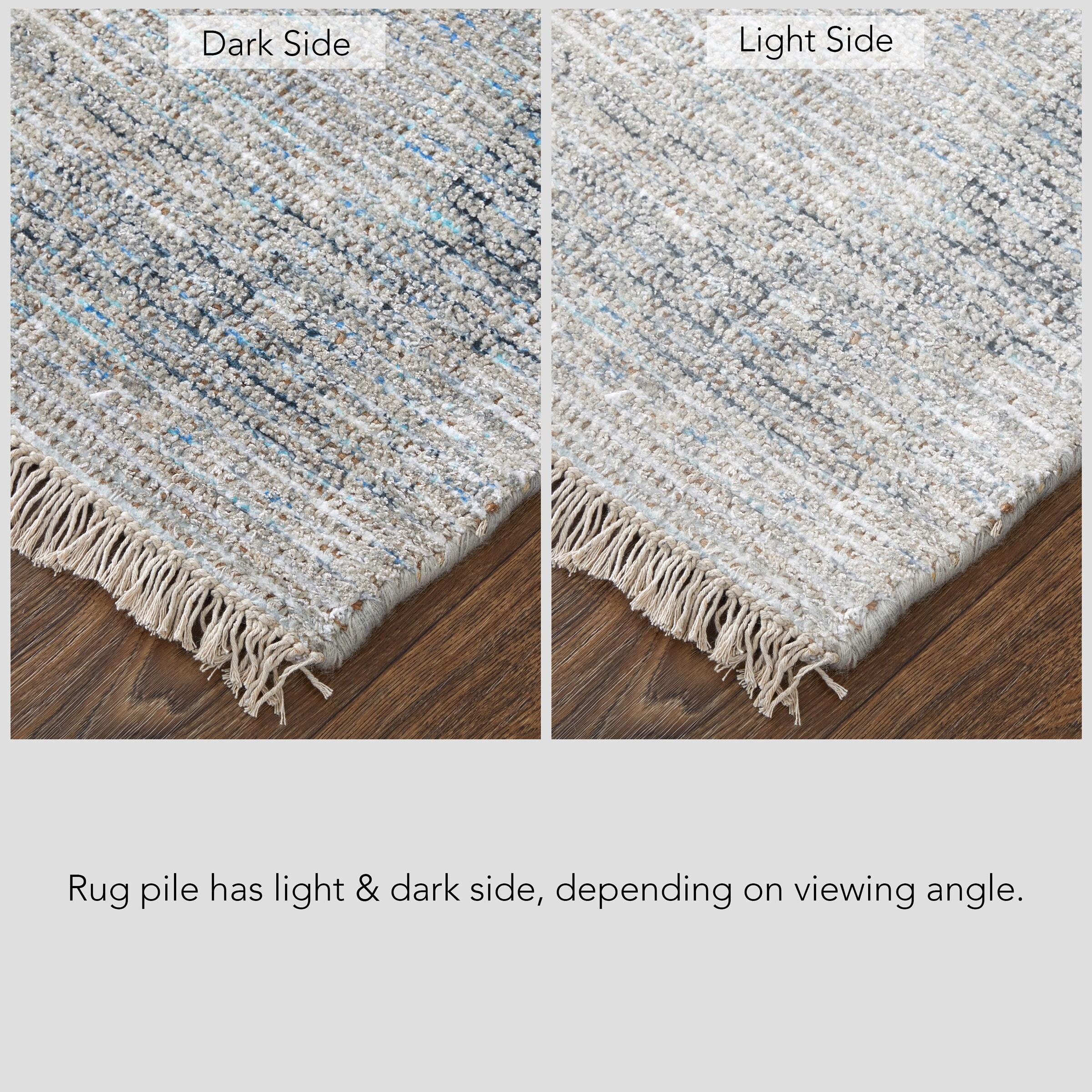 Beech Handwoven Wool-Blend Rug - 2' x 3'