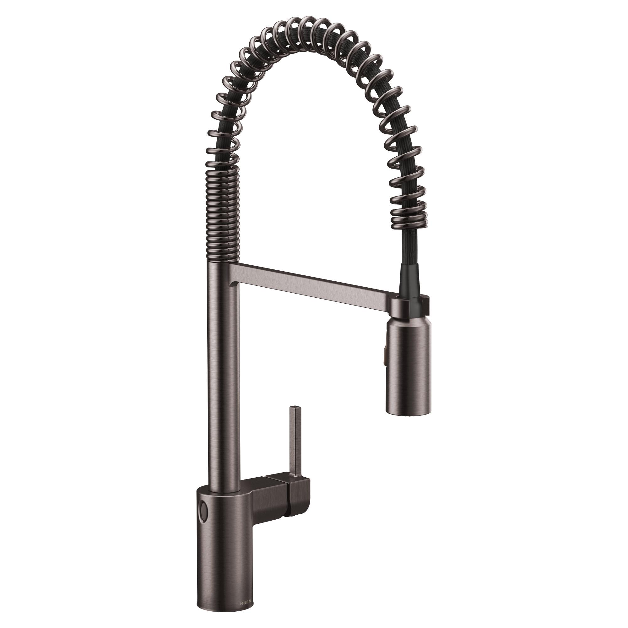 Moen Align MotionSense Wave Single Handle Spring Pulldown Kitchen Faucet with Power Clean Technology