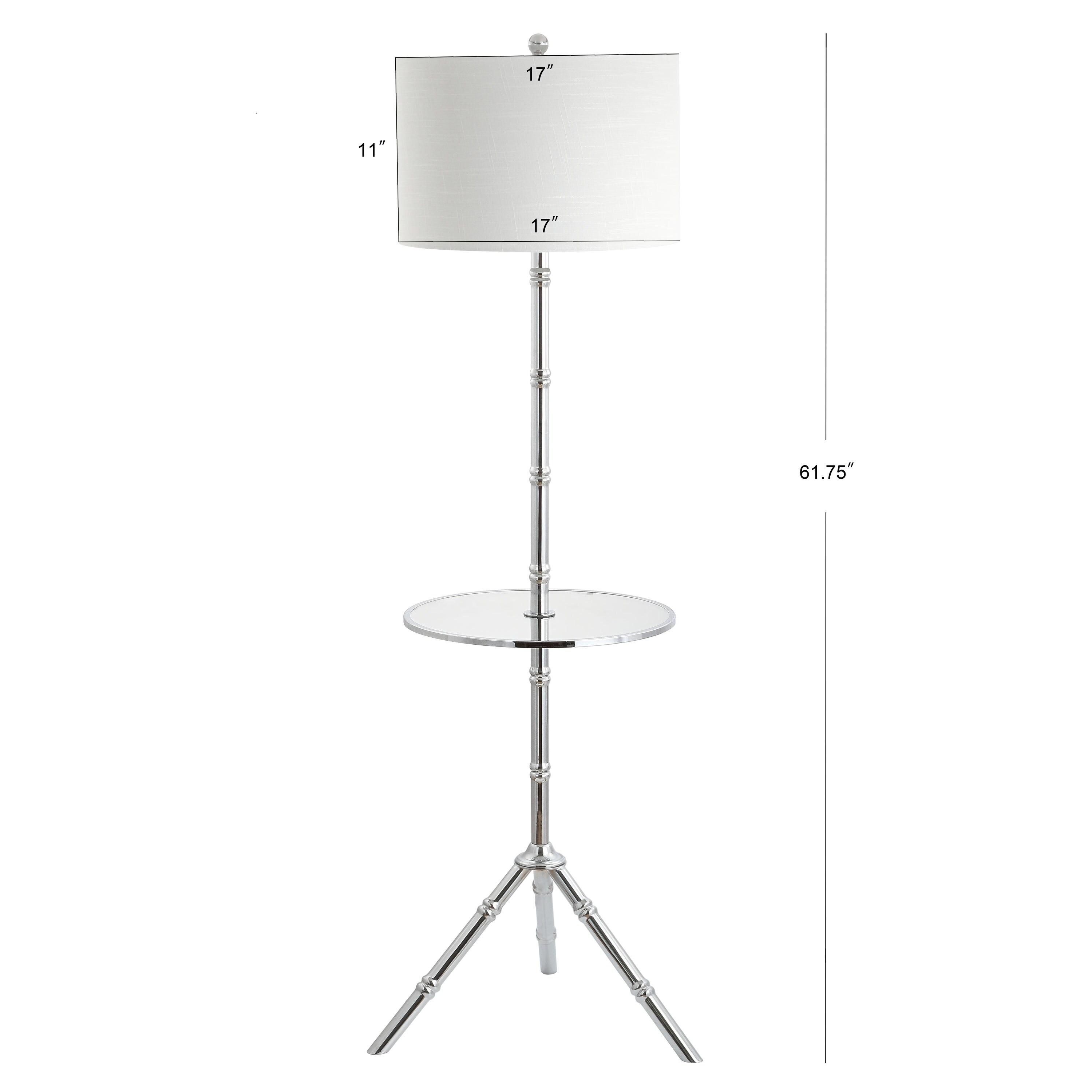 JONATHAN Y JYL Hall End Table Floor Lamp