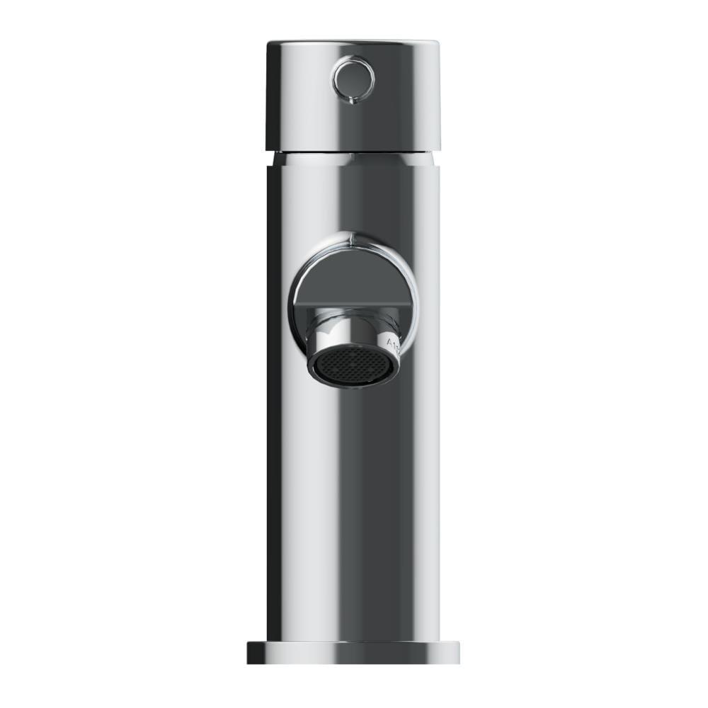 Eastport II Modern Single-Handle Bathroom Faucet with Deck Plate, Polished Chrome – Design House, 593897