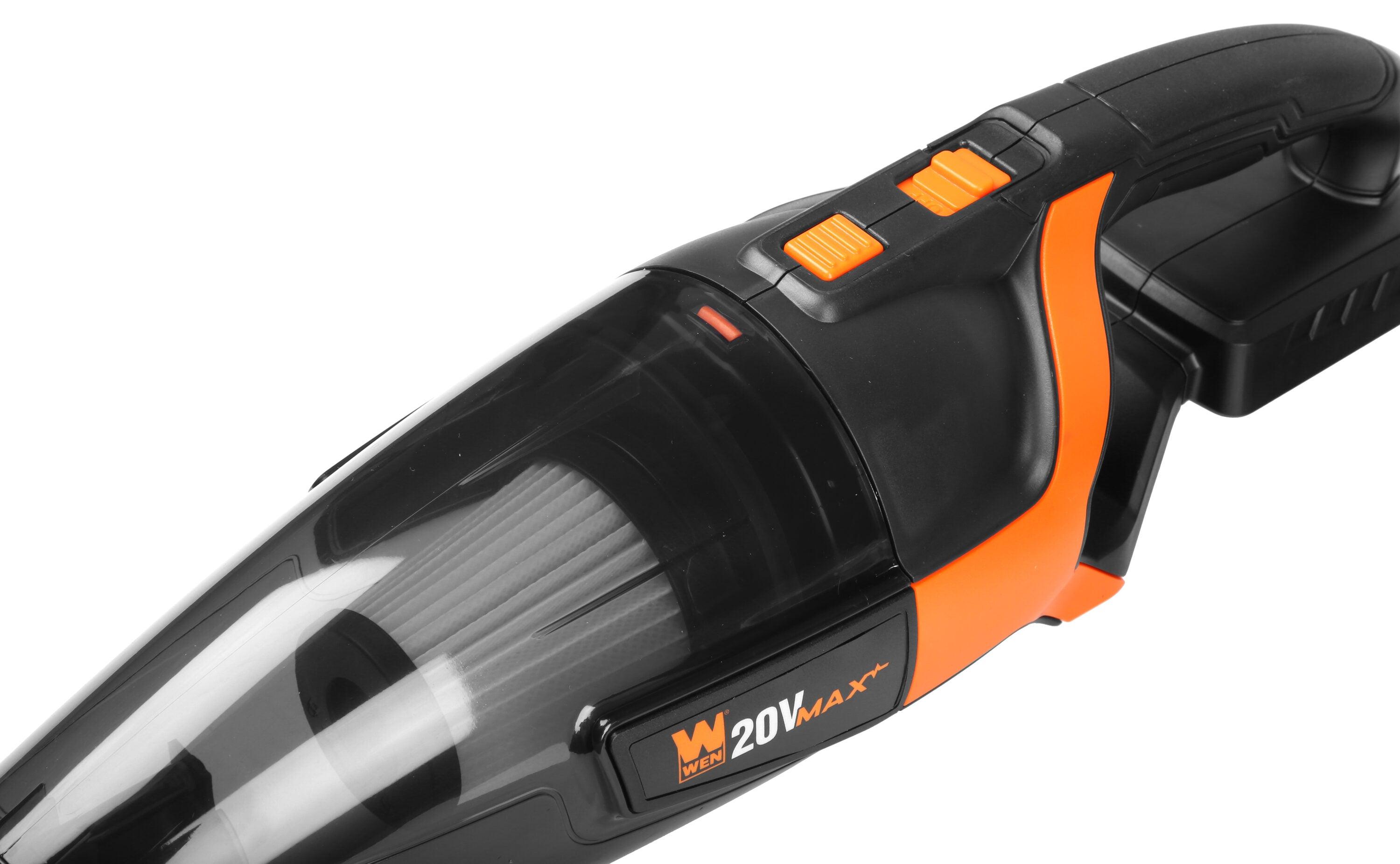 WEN 20V Max Cordless Handheld Vacuum Cleaner Kit (Tool Only – Battery Not Included)