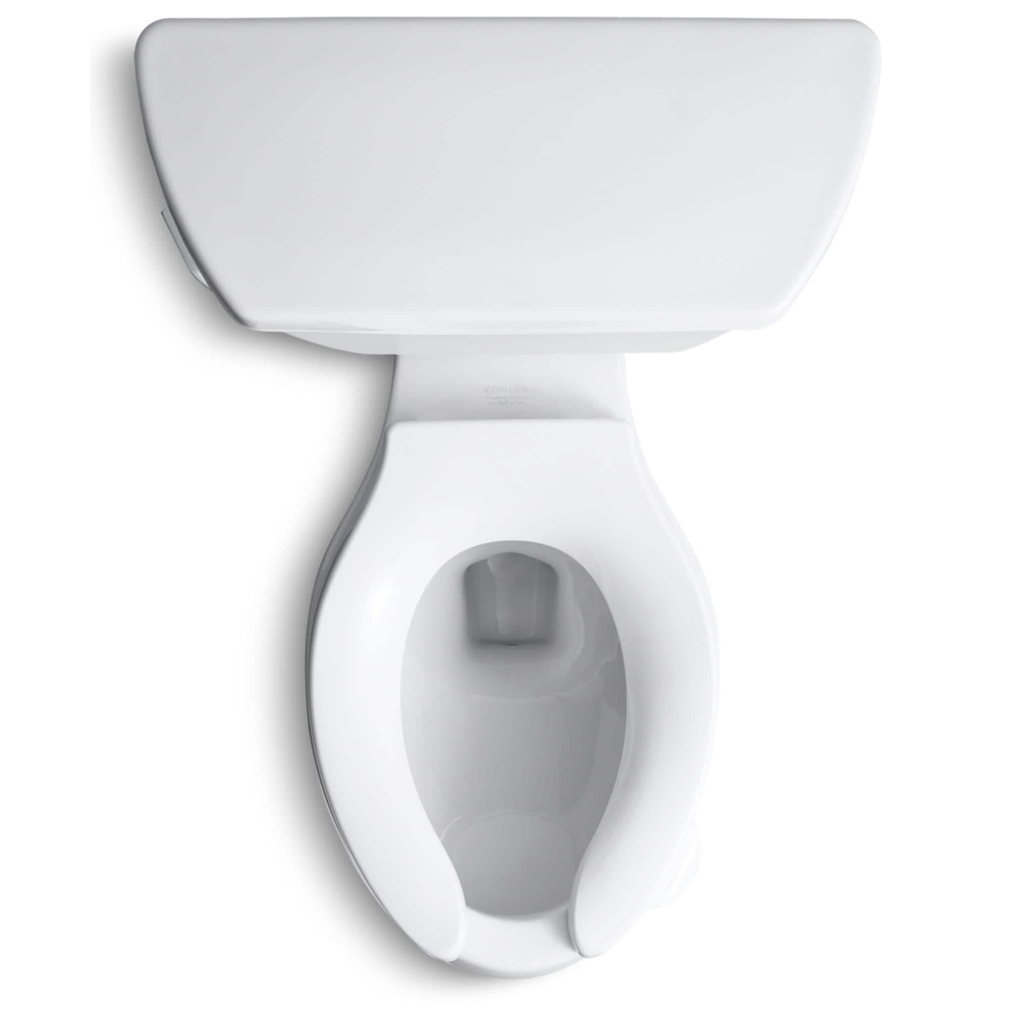 Highline Two-Piece Elongated 1.6 GPF Toilet with Pressure Lite Flush and Left-Hand Trip Lever