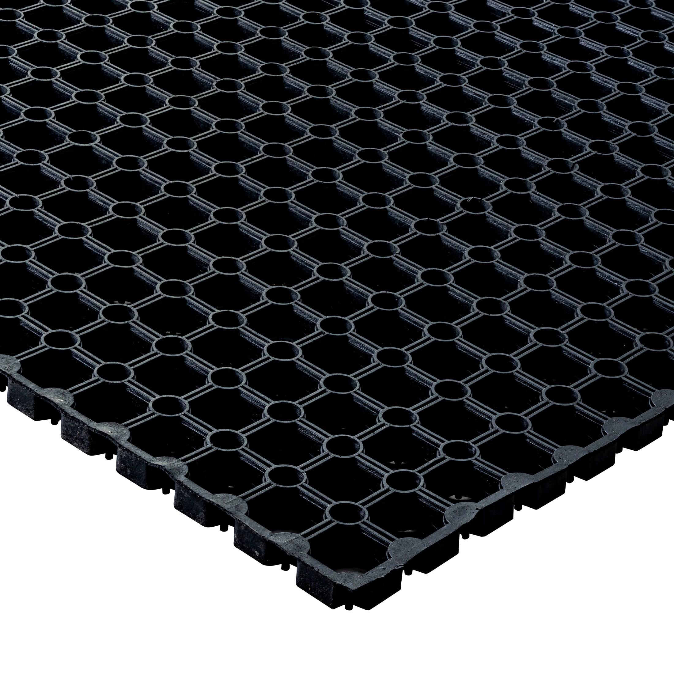 Floortex® Doortex® Octomat All Seasons Black Outdoor Entrance Mat - 24" x 32"