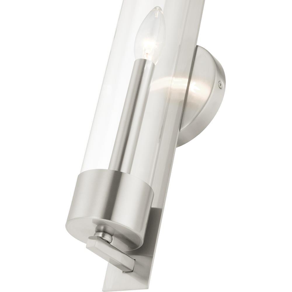 Livex Lighting Castleton 1 - Light Sconce in  Brushed Nickel