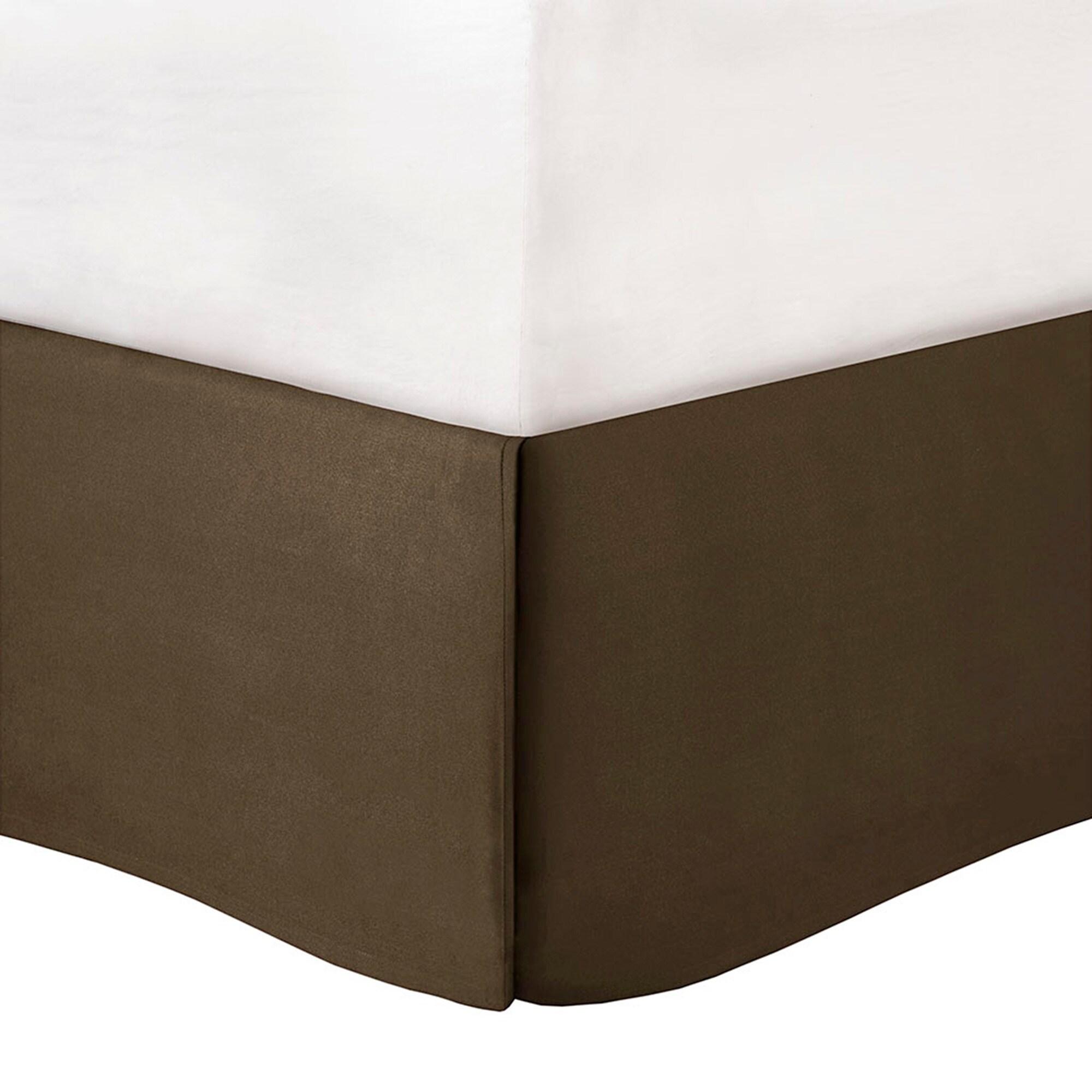 7pc Queen Dakota Microsuede Comforter Set Brown/Cream: Madison Park, Hypoallergenic, Farmhouse Style