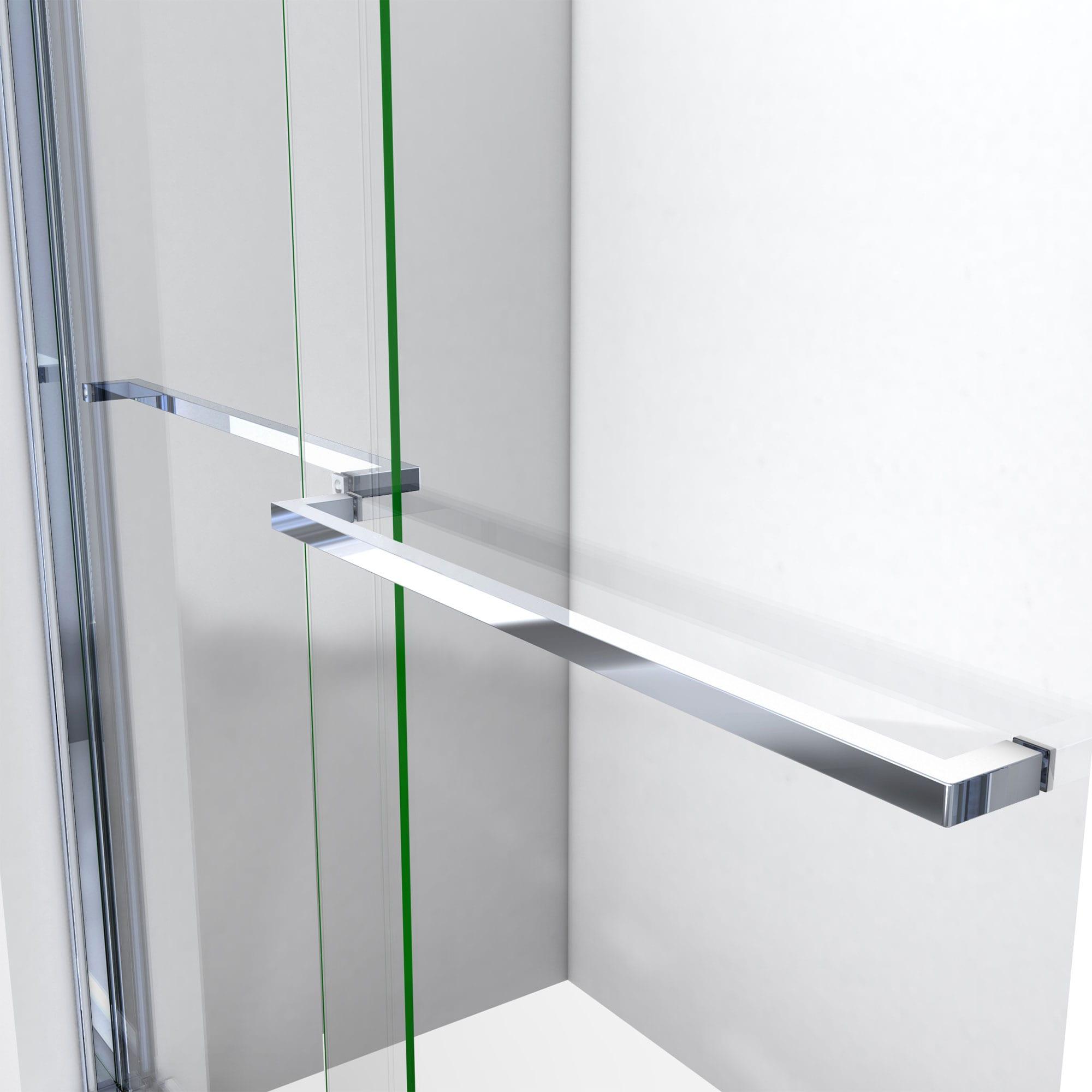 Sapphire 56" W x 60" H Bypass Semi-Frameless Tub Door with ClearMax™ Technology