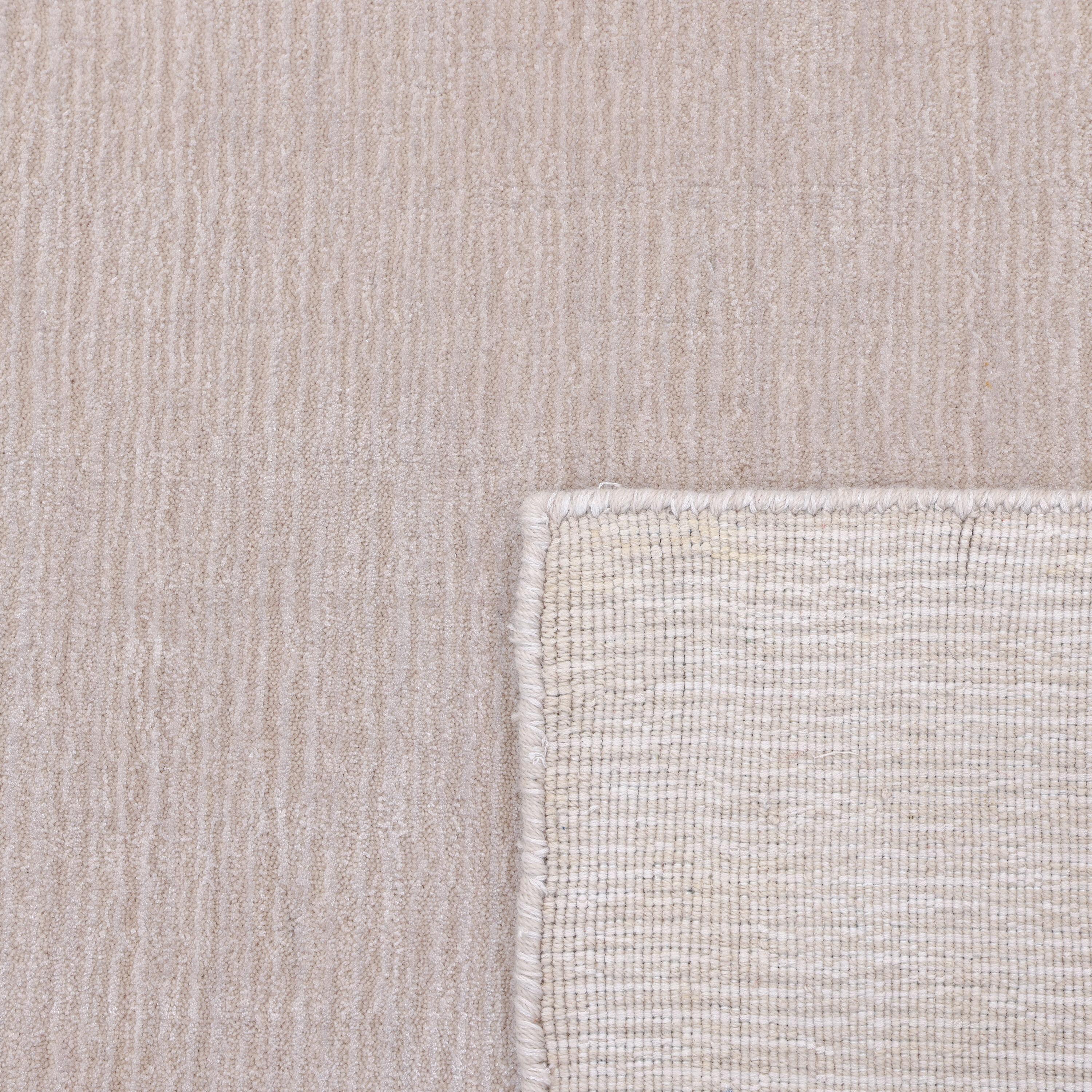 Lodhi Mist Gray Hand-Knotted Wool Area Rug 8' x 10'