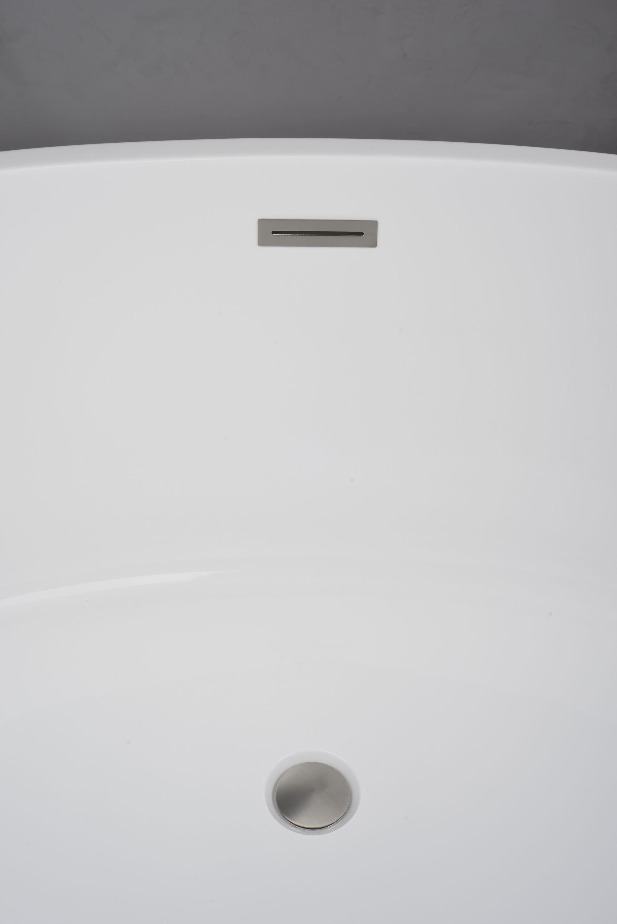 Freestanding Soaking Acrylic Bathtub
