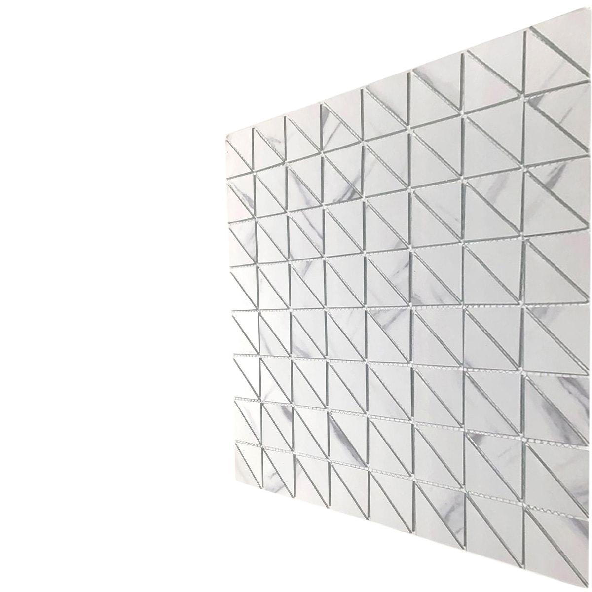 Art Deco Triangle 0.75" x 0.75" Glass Mosaic Tile